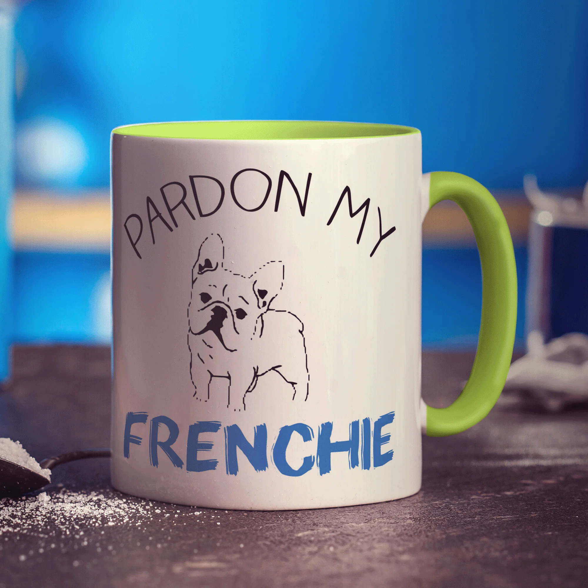 Pardon My Frenchie Mug - Image 7