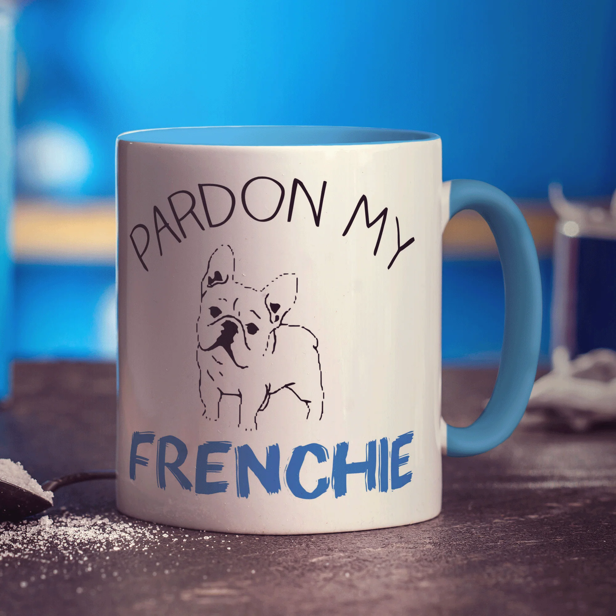 Pardon My Frenchie Mug - Image 8