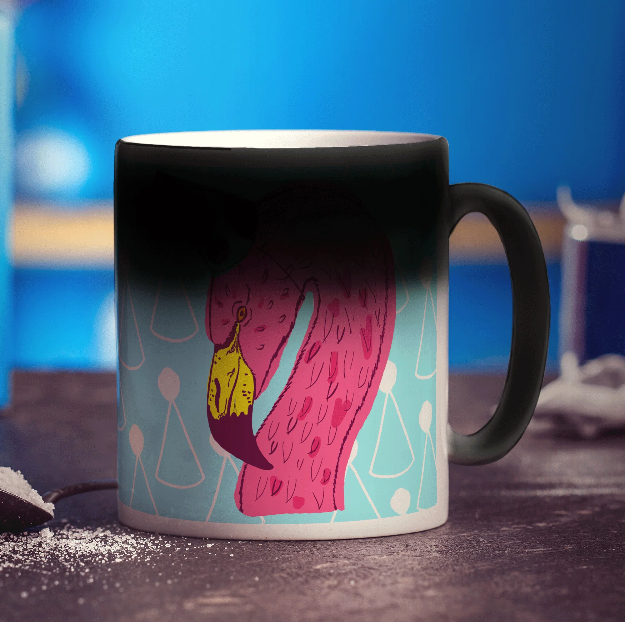 Party Flamingo Mug by Rebecca Garforth - Image 5