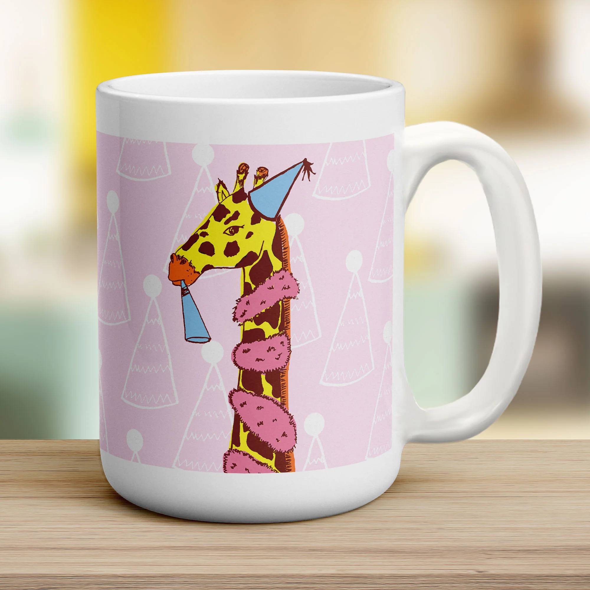 Party Giraffe Mug by Rebecca Garforth - Image 11