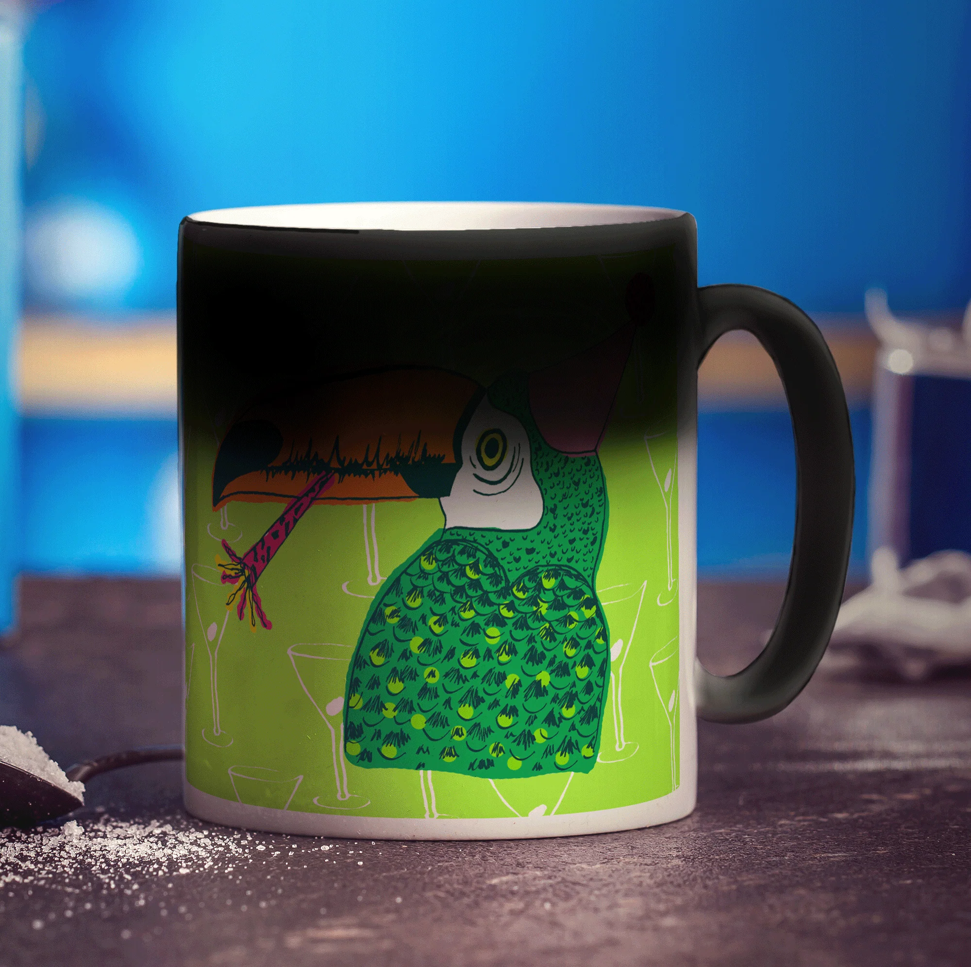 Party Toucan Mug by Rebecca Garforth - Image 5