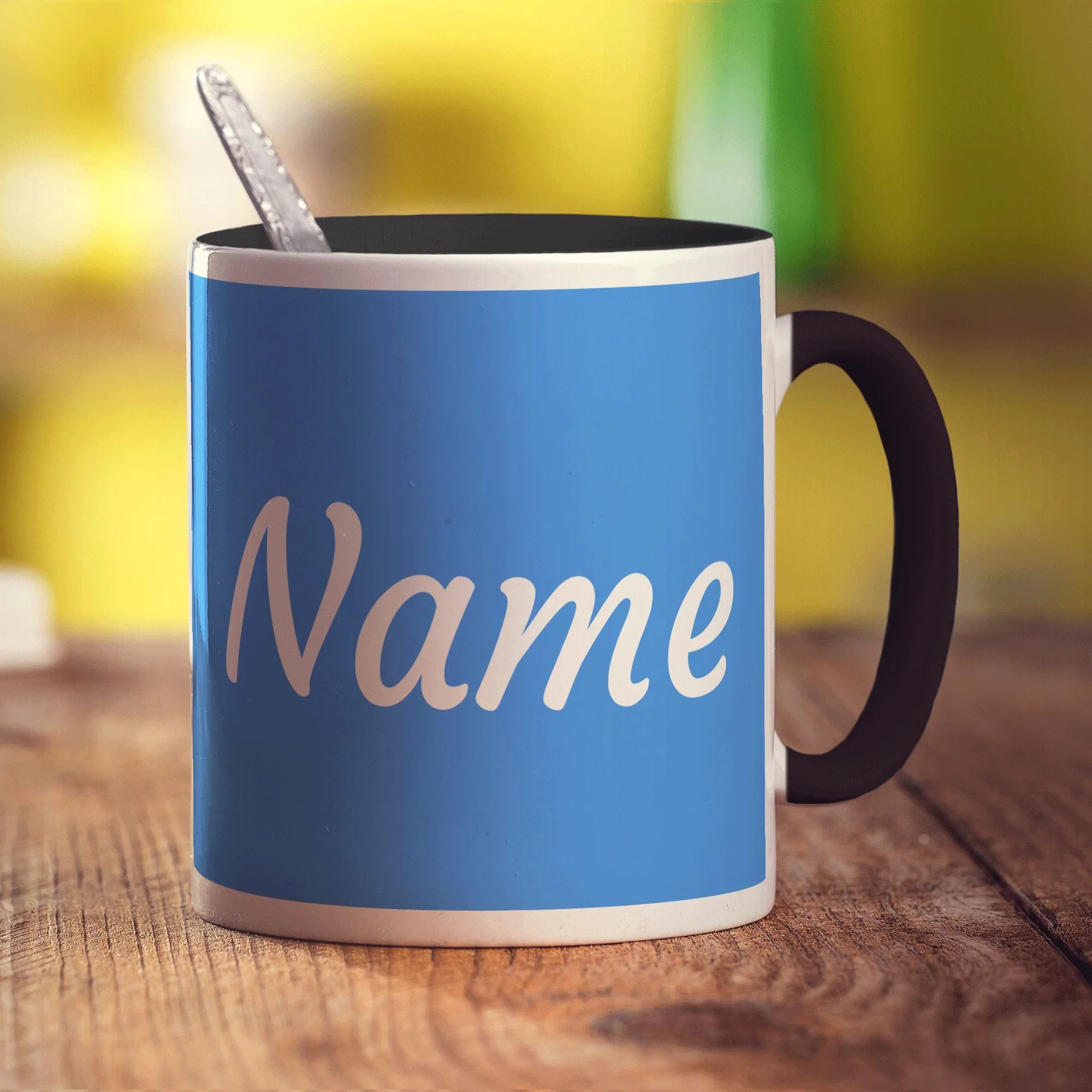 Personalised Blue Mug With Name - Image 14