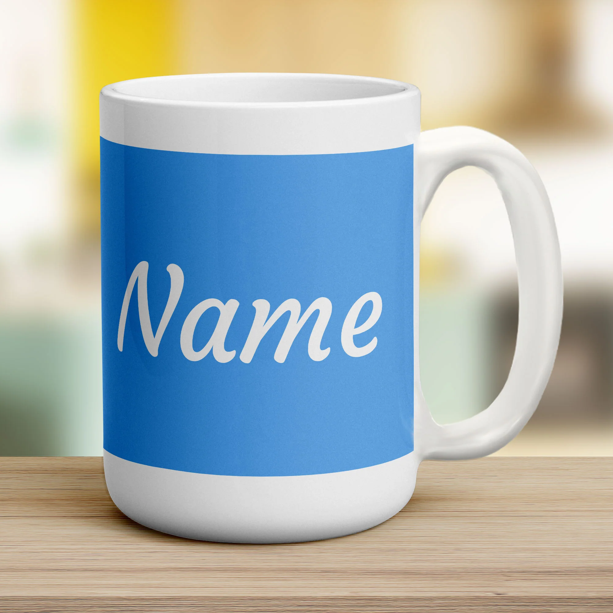 Personalised Blue Mug With Name - Image 16