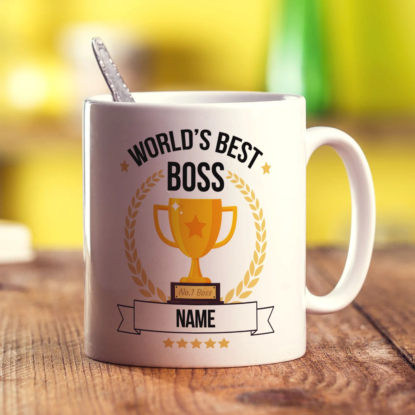 World's Best Boss Personalised Mug