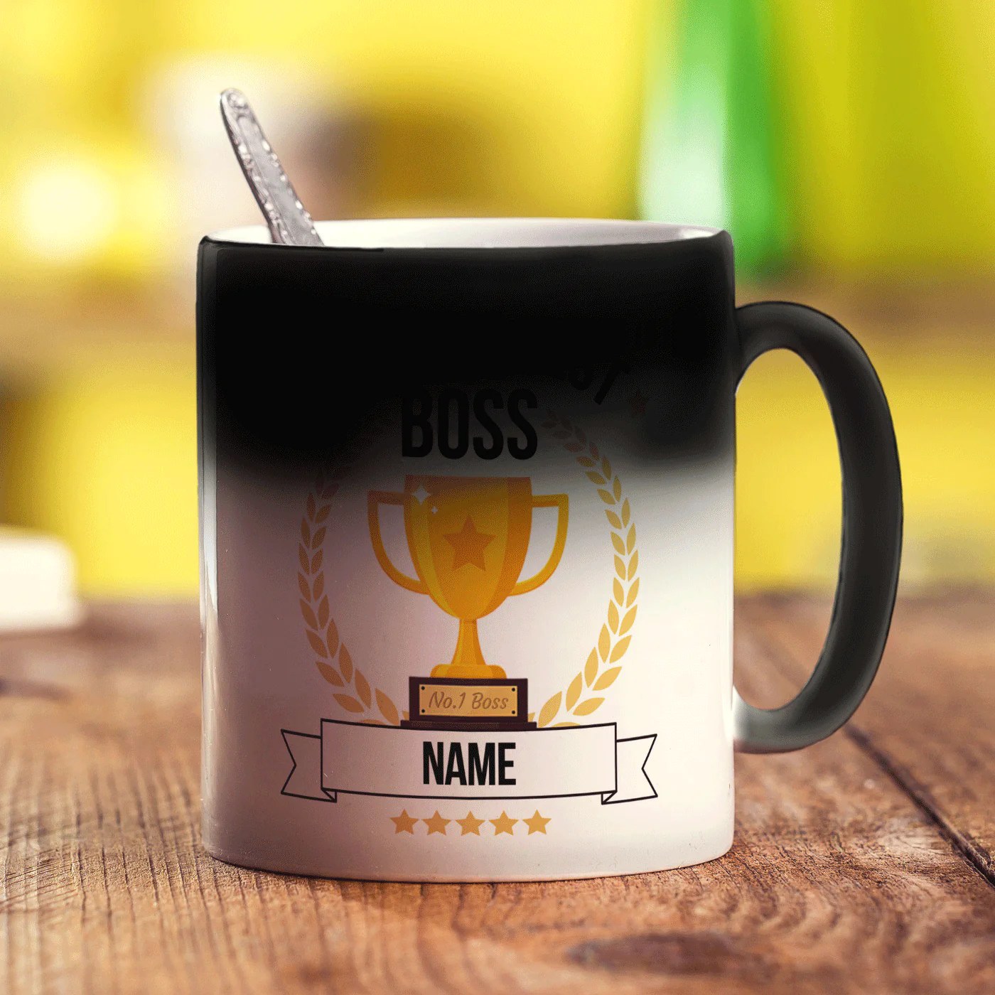 World's Best Boss Personalised Mug - Image 8
