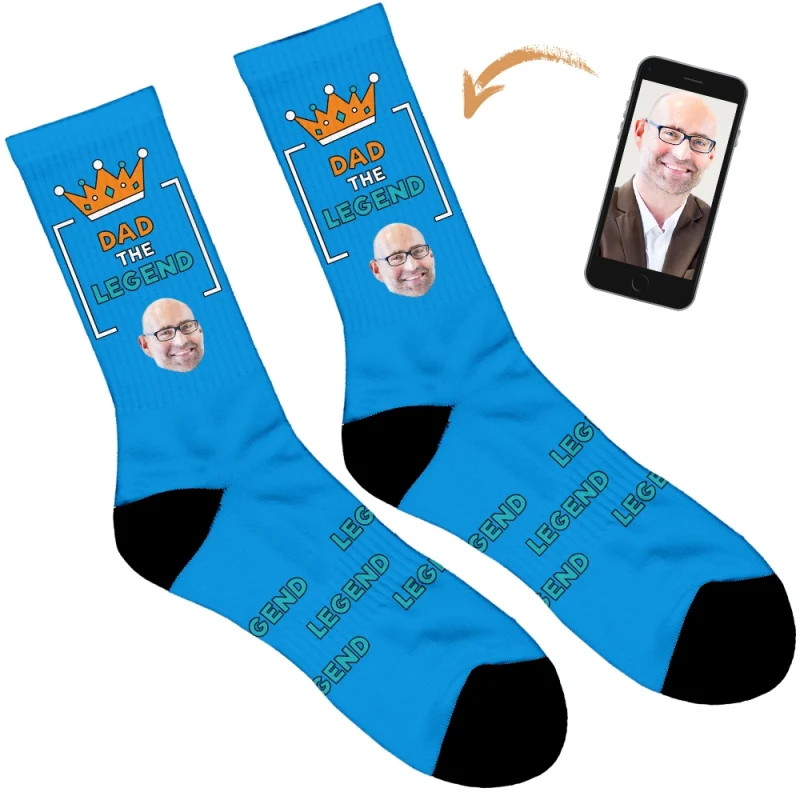 Personalised Dad Legend Socks - Image 3
