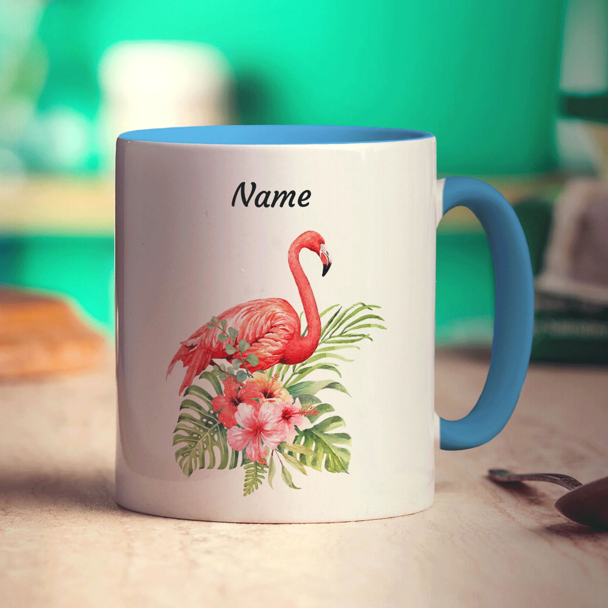 Personalised Flamingo Mug - Image 10