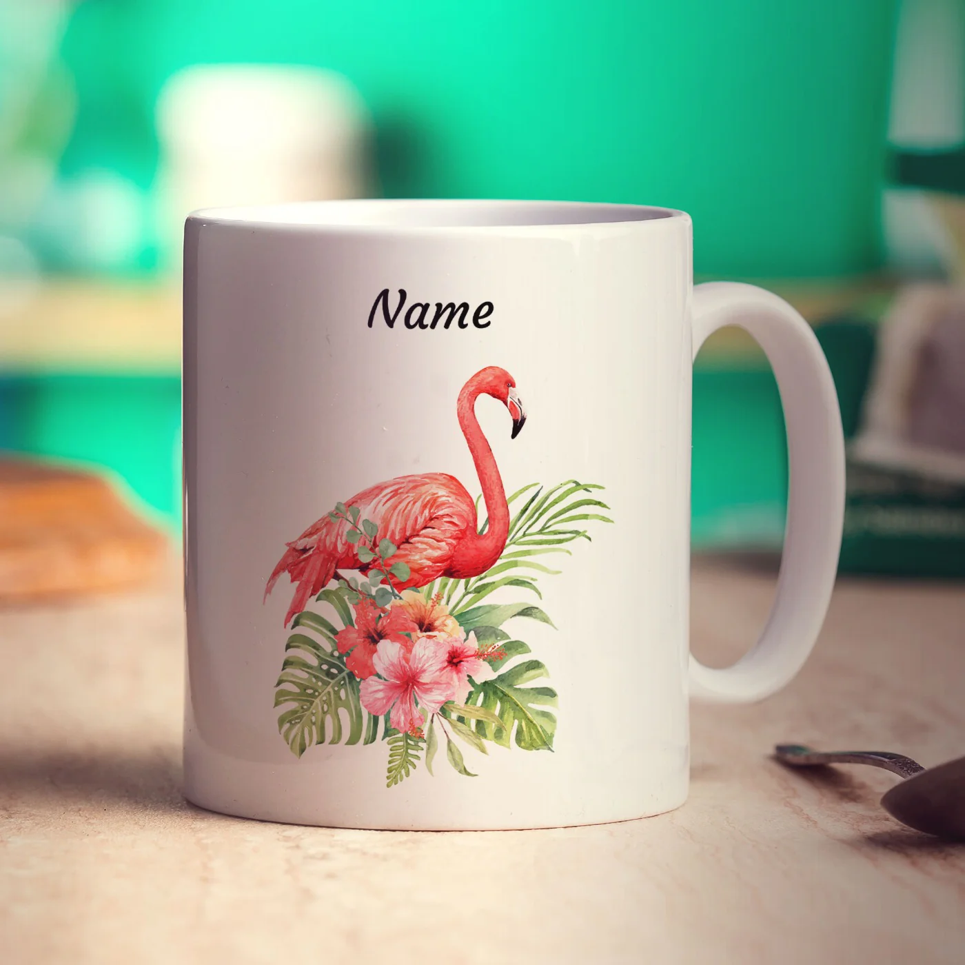 Personalised Flamingo Mug - Image 4