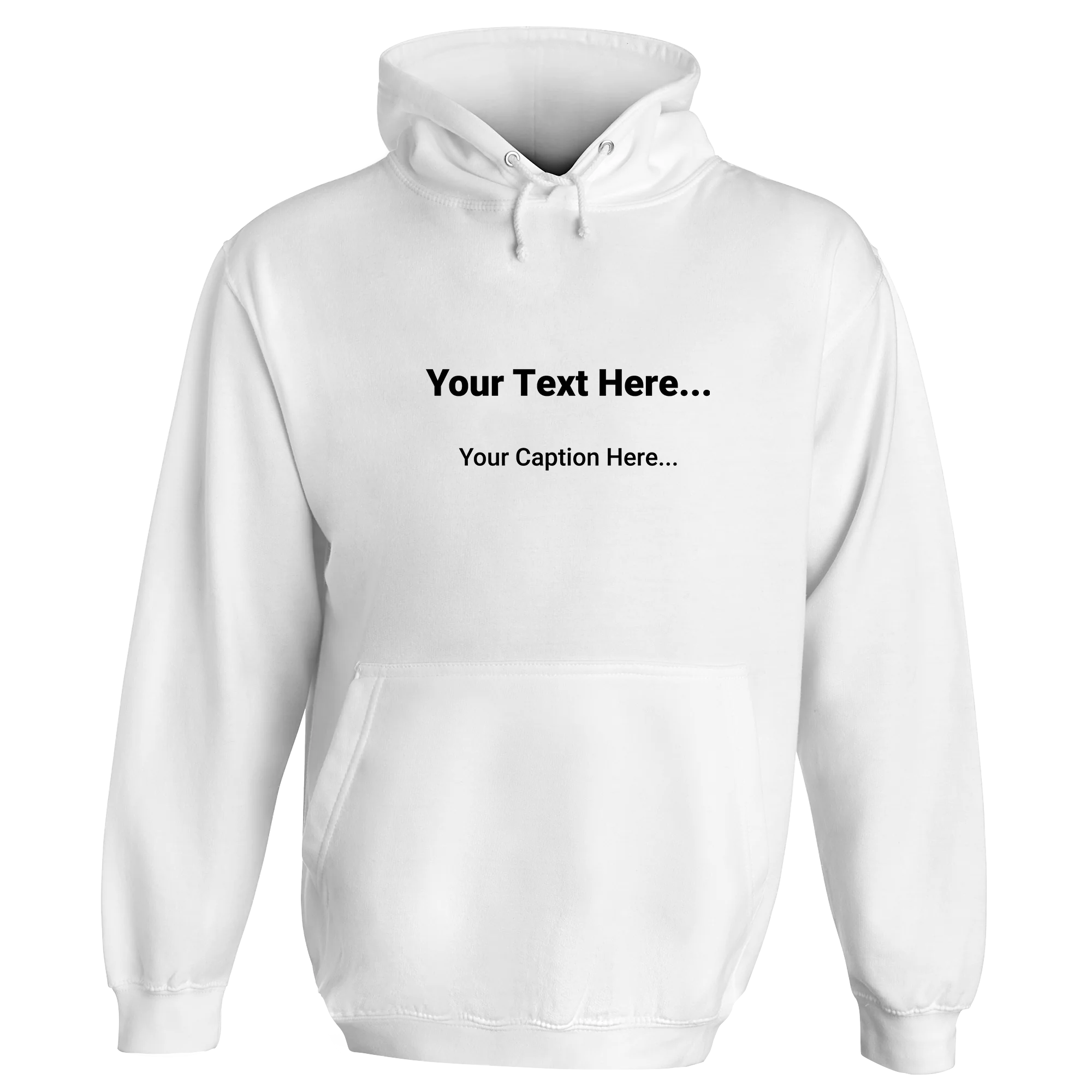Personalised Header and Caption Hoodie - Image 2