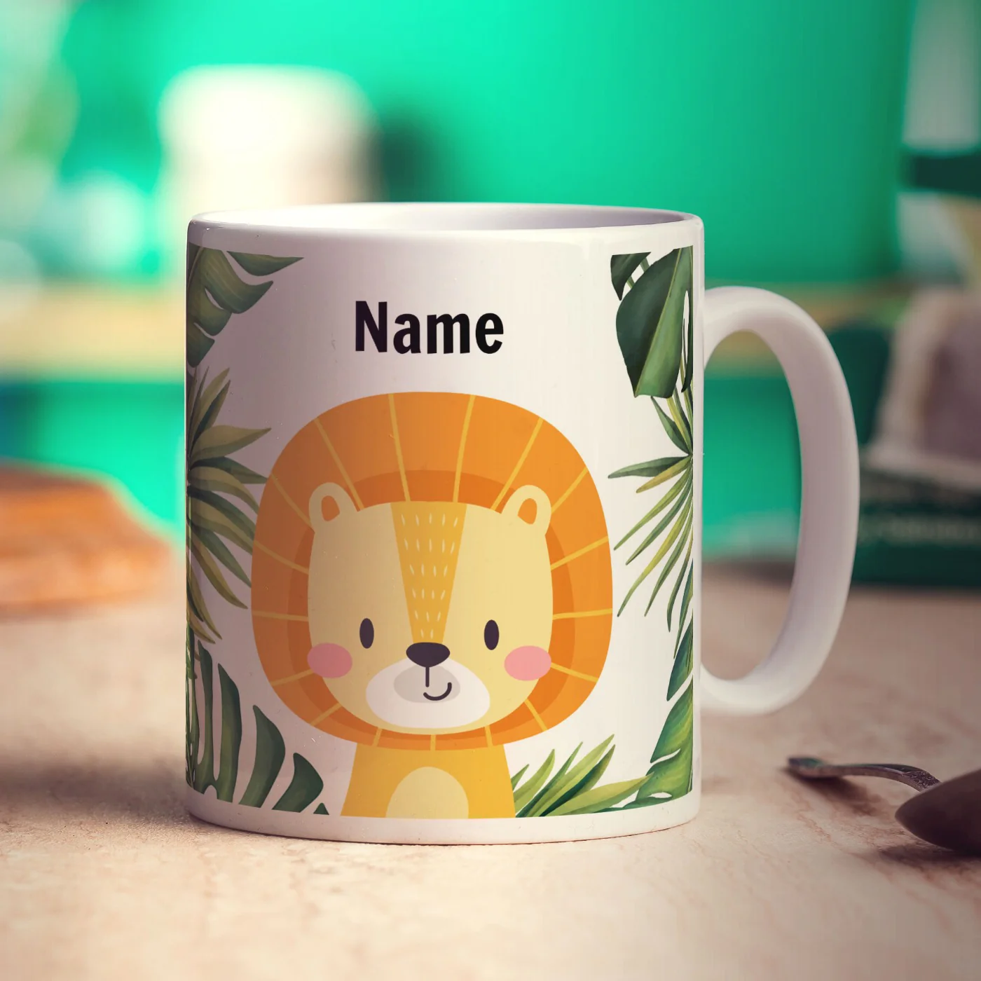 Personalised Lion Mug - Image 4