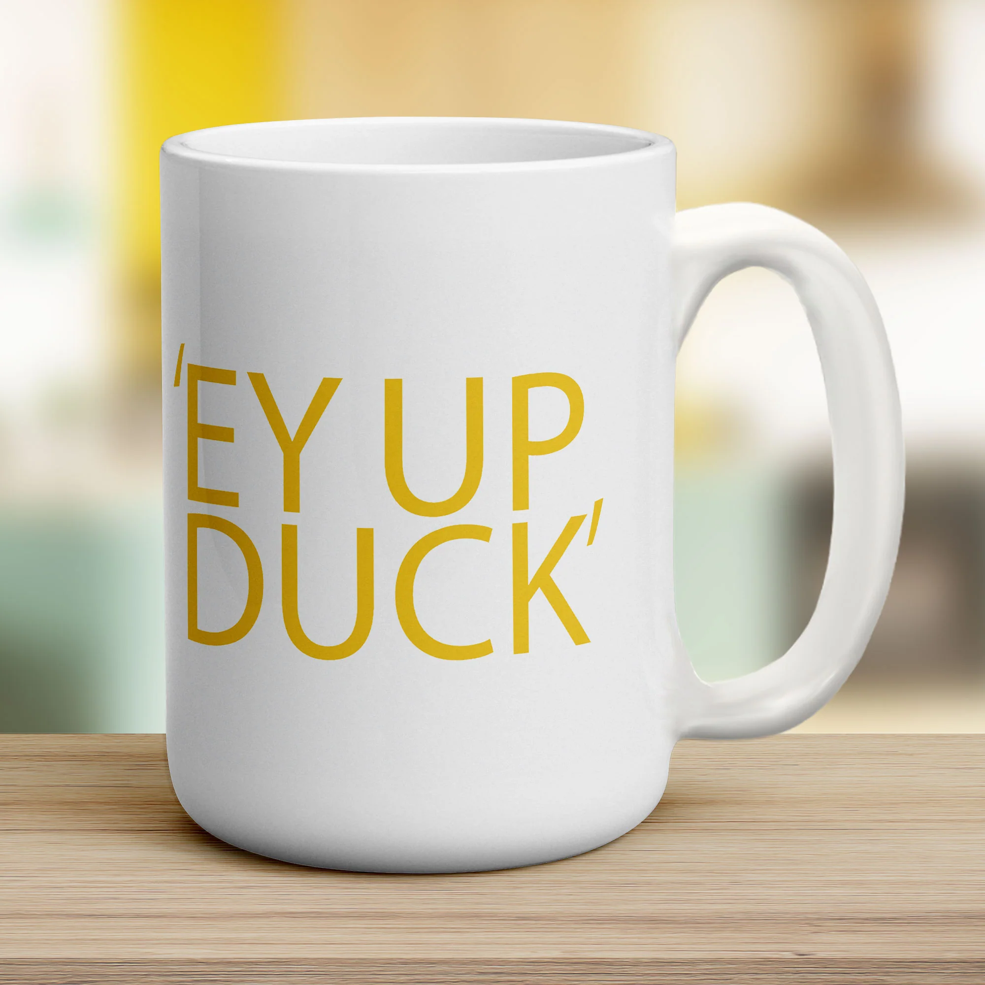 Personalised Mug - 'Ey Up Duck' - Image 10