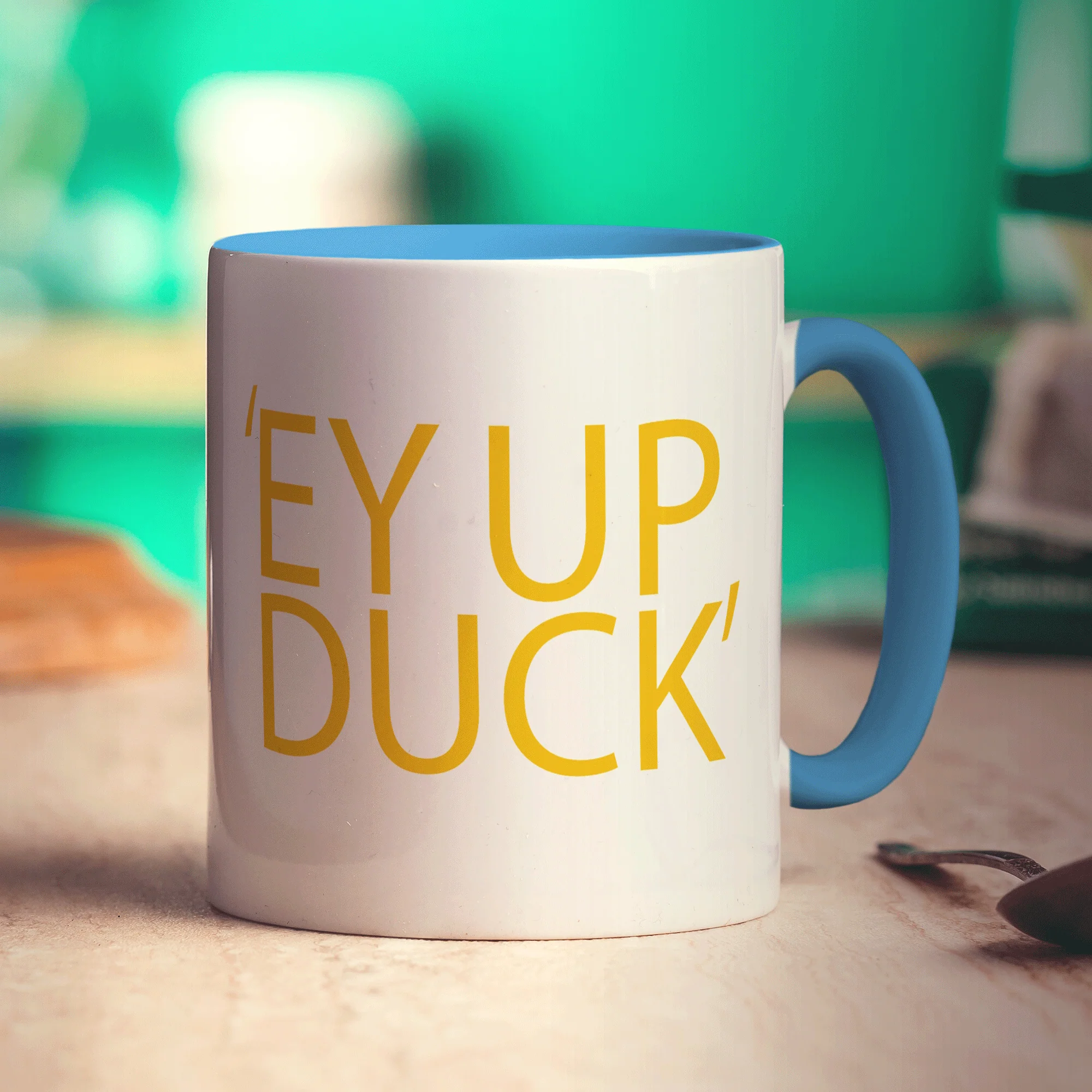 Personalised Mug - 'Ey Up Duck' - Image 6