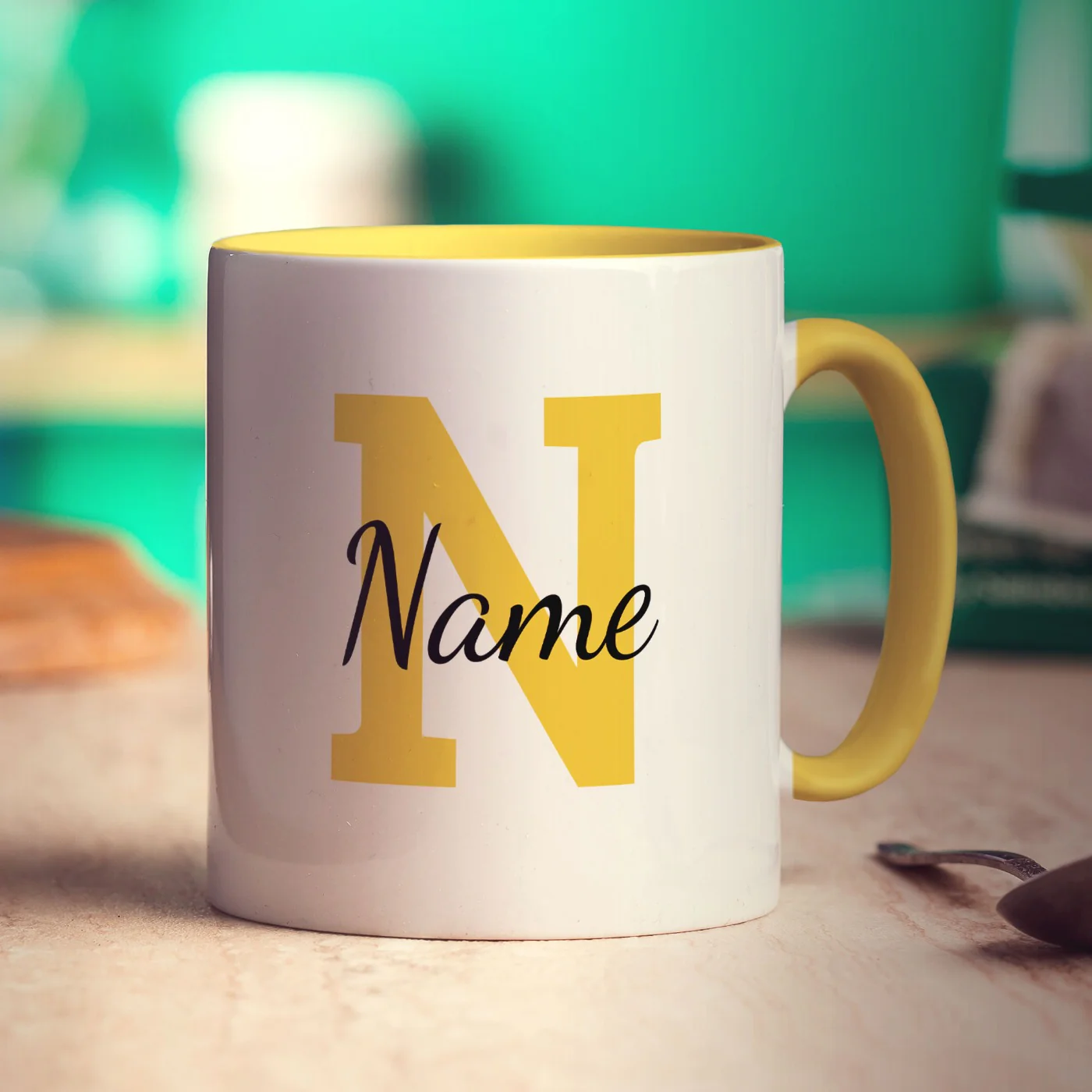 Personalised Mug with Initial and Name - Image 35