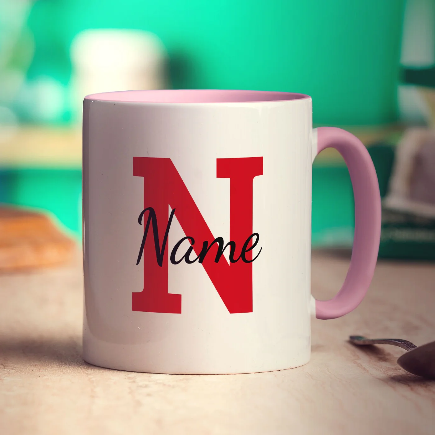 Personalised Mug with Initial and Name - Image 37