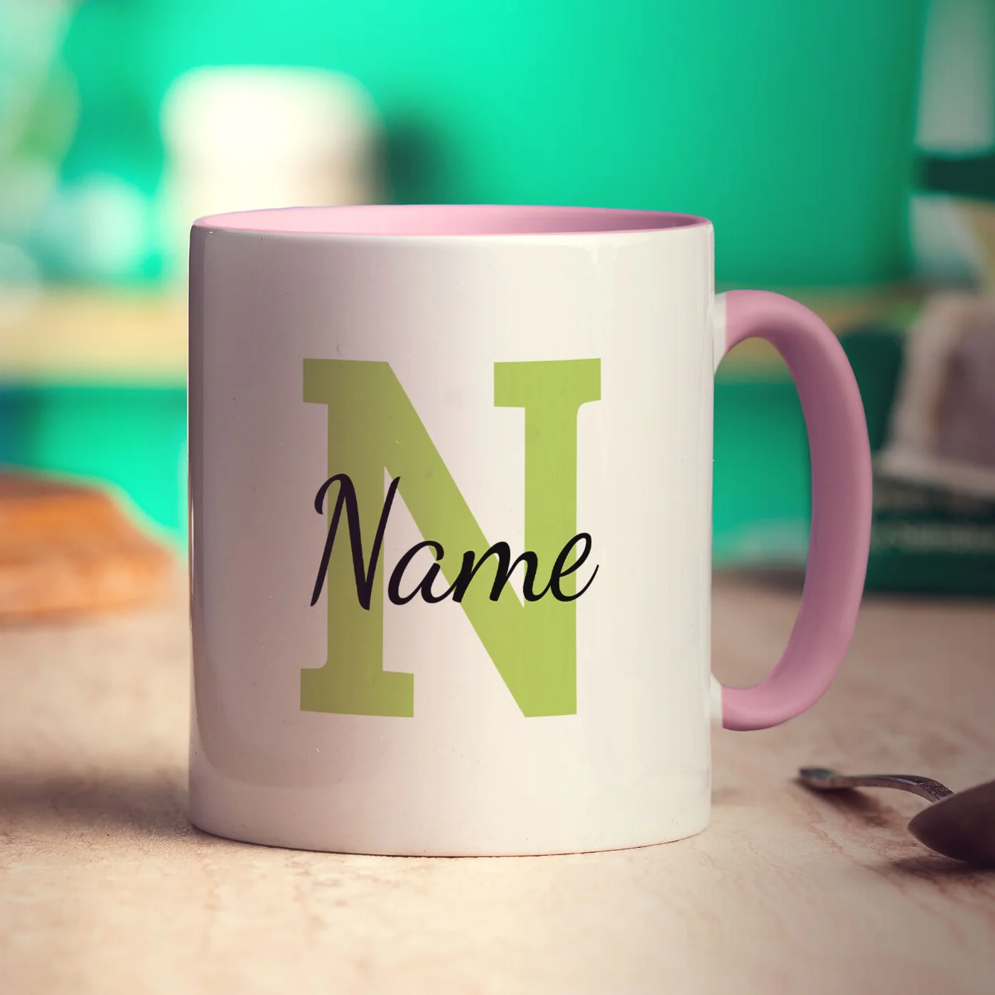 Personalised Mug with Initial and Name - Image 38