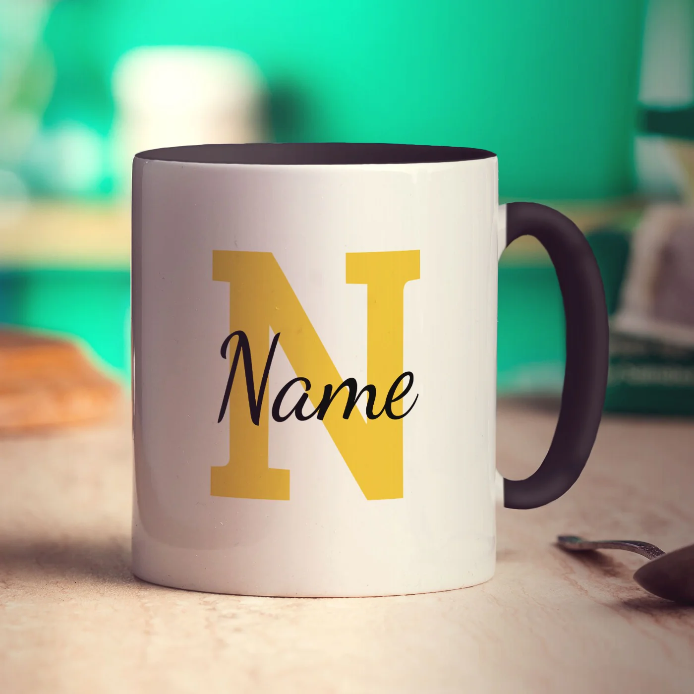 Personalised Mug with Initial and Name - Image 40