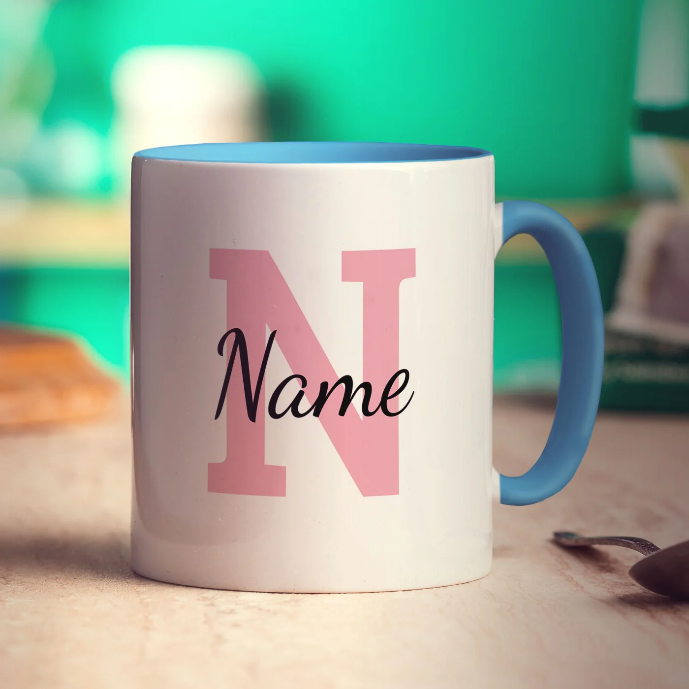 Personalised Mug with Initial and Name - Image 6