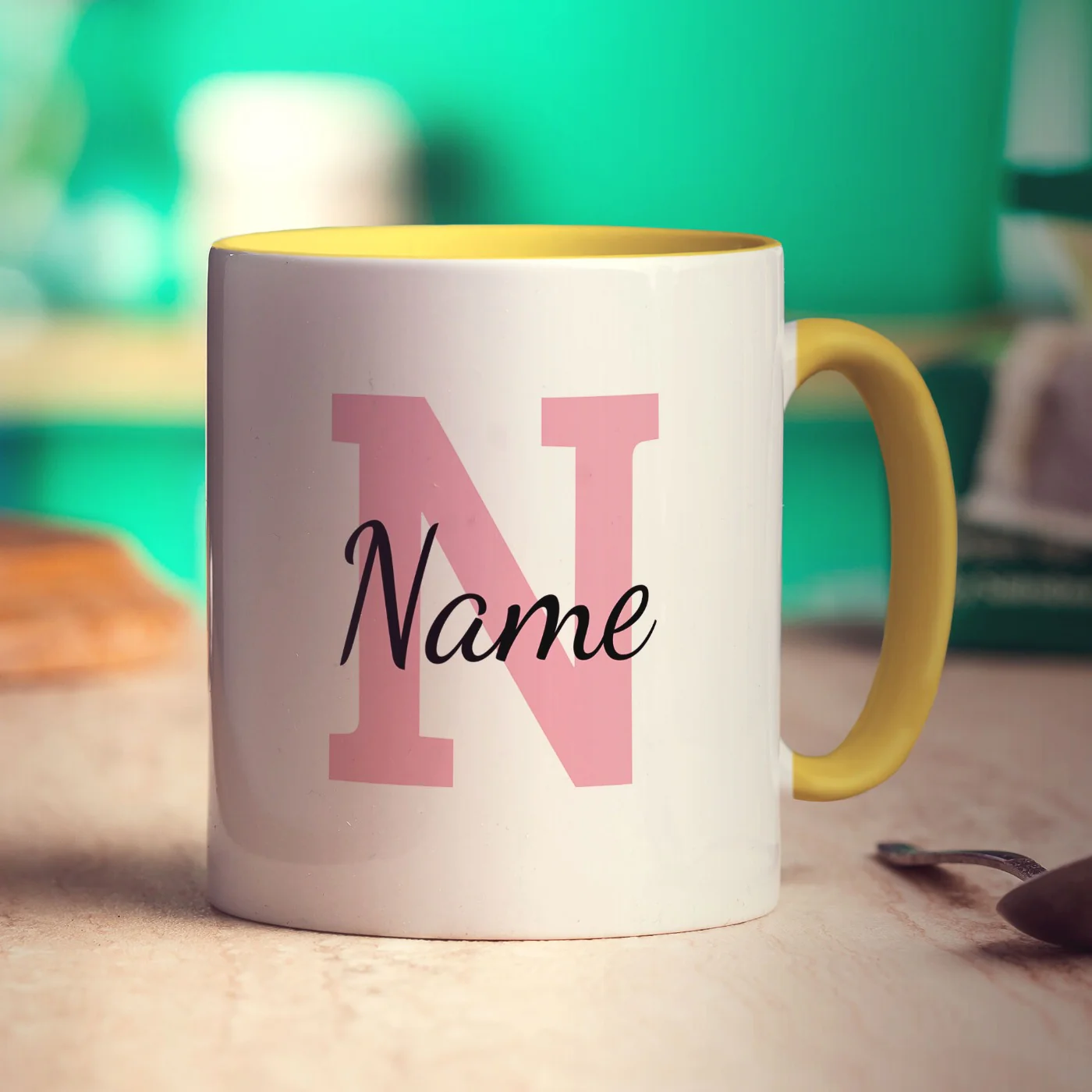 Personalised Mug with Initial and Name - Image 8