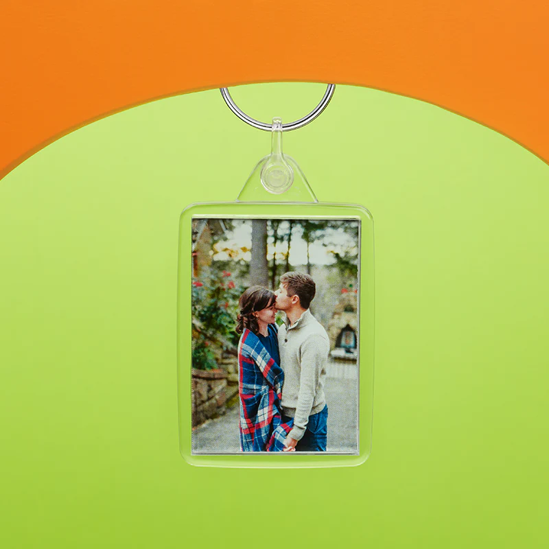 Personalised Photo Keyring - Portrait - Image 6