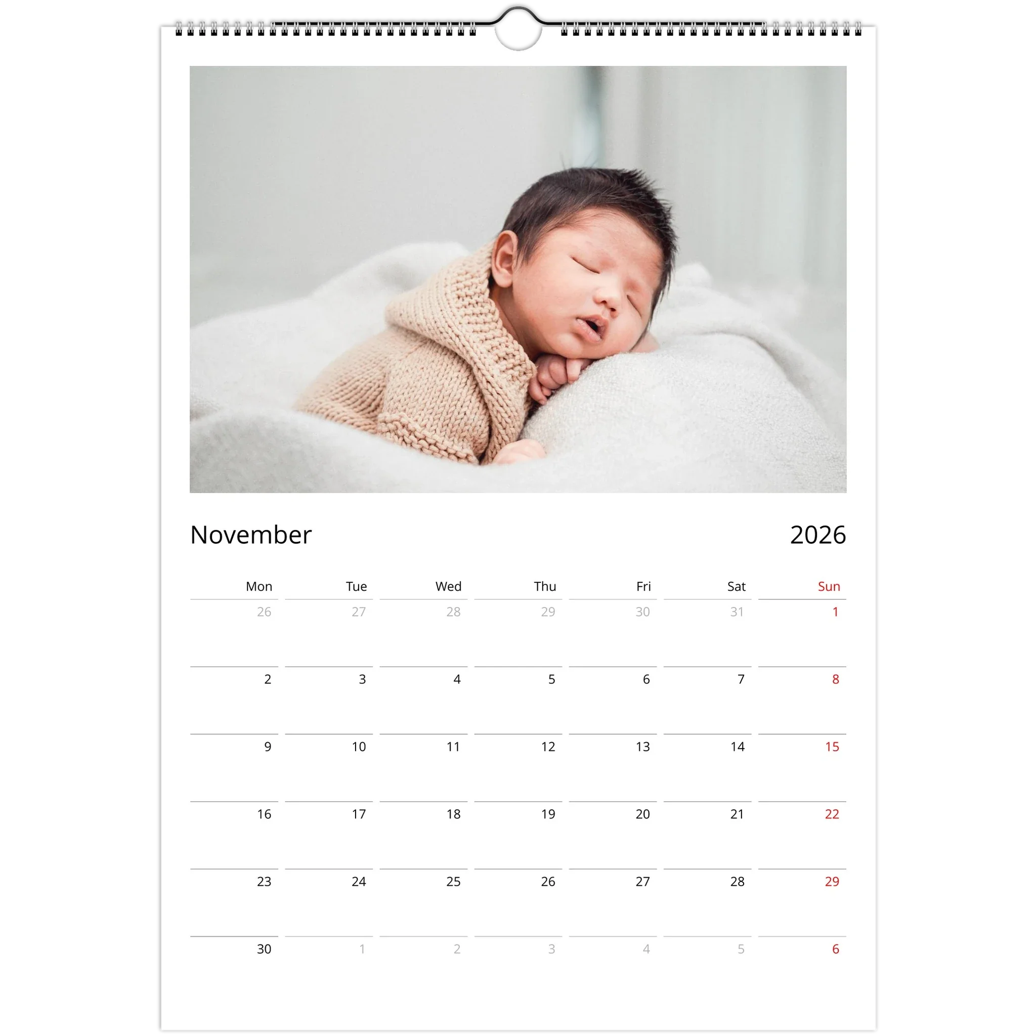 Personalised Photo Wall Calendar - Image 11