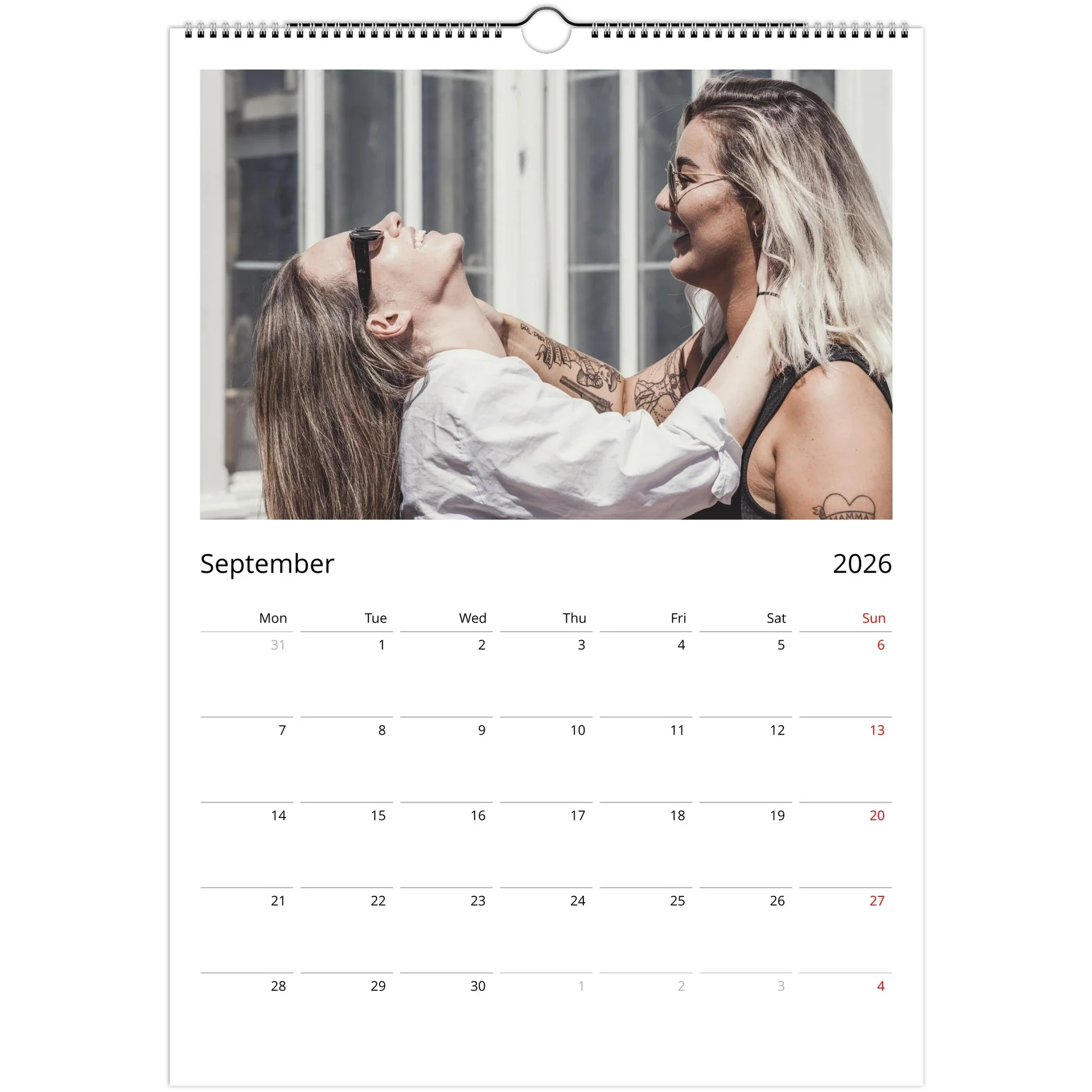 Personalised Photo Wall Calendar - Image 12