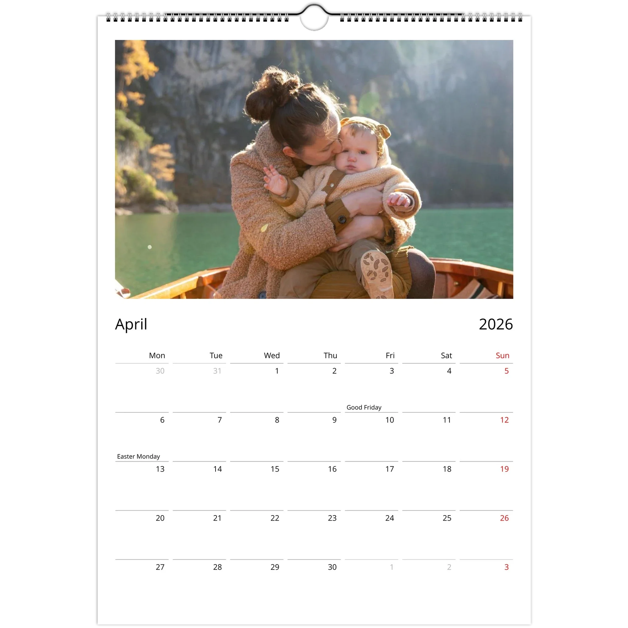 Personalised Photo Wall Calendar - Image 13