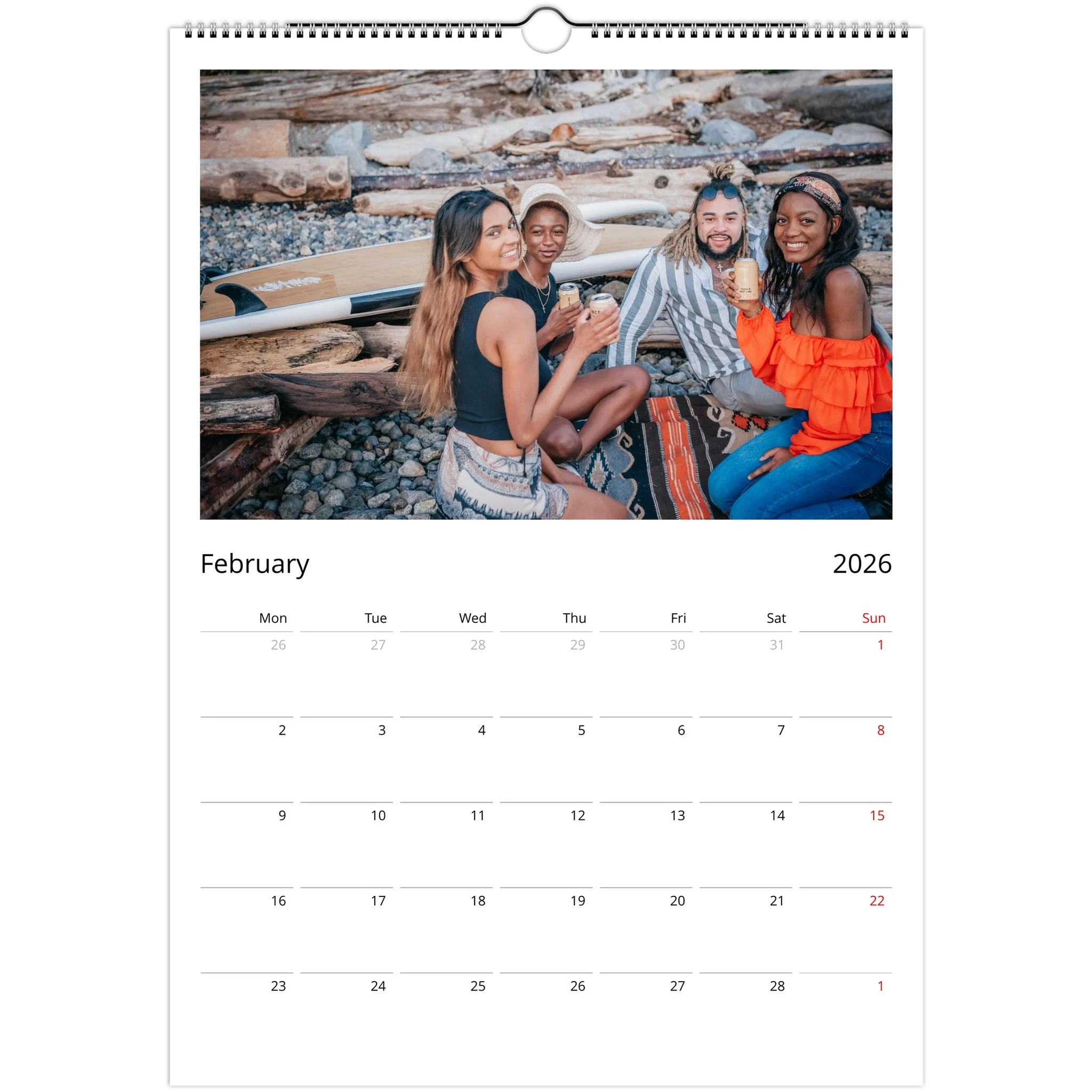 Personalised Photo Wall Calendar - Image 9