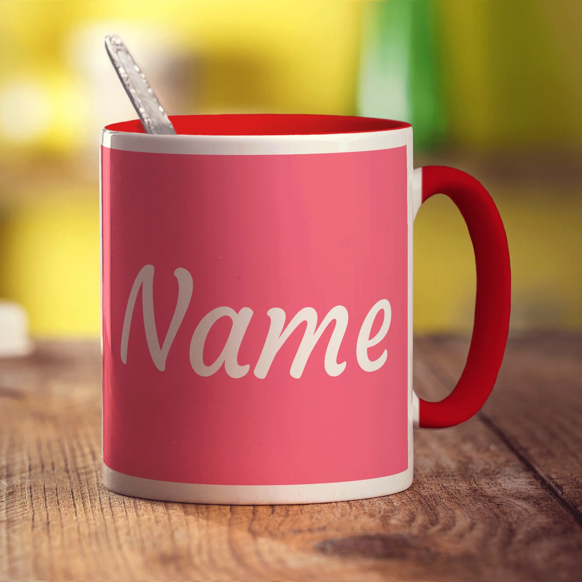 Personalised Pink Mug with Name - Image 15