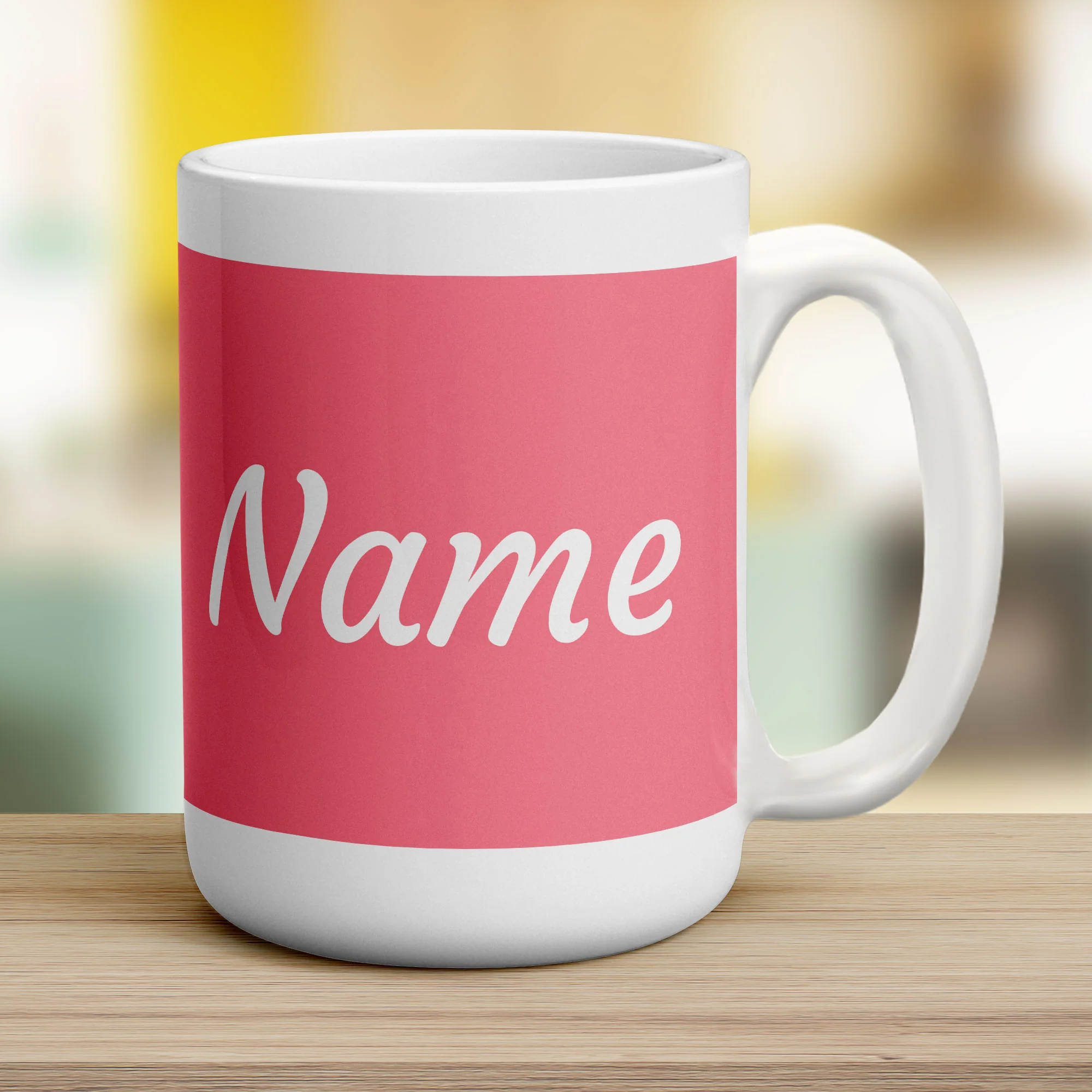 Personalised Pink Mug with Name - Image 16