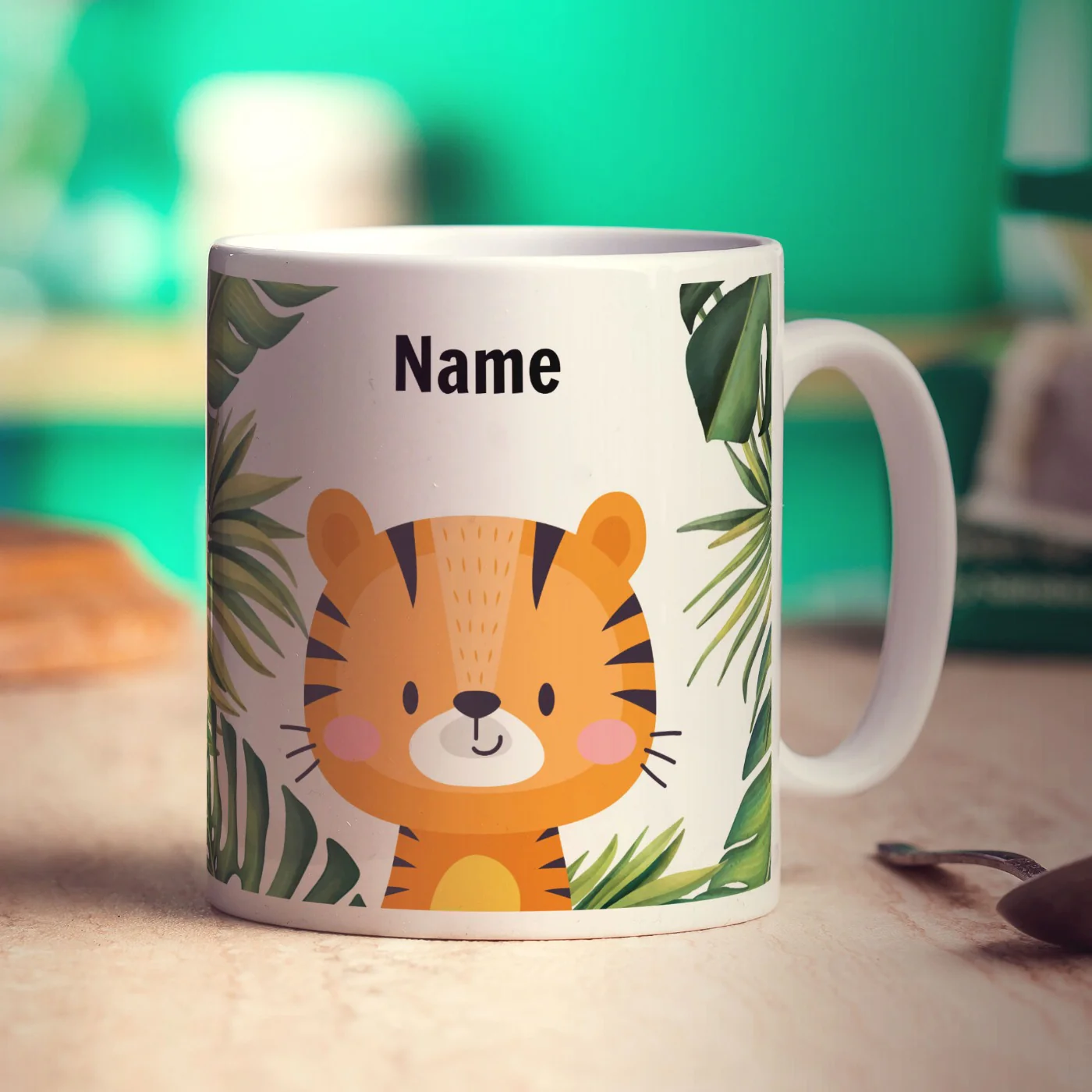 Personalised Tiger Mug