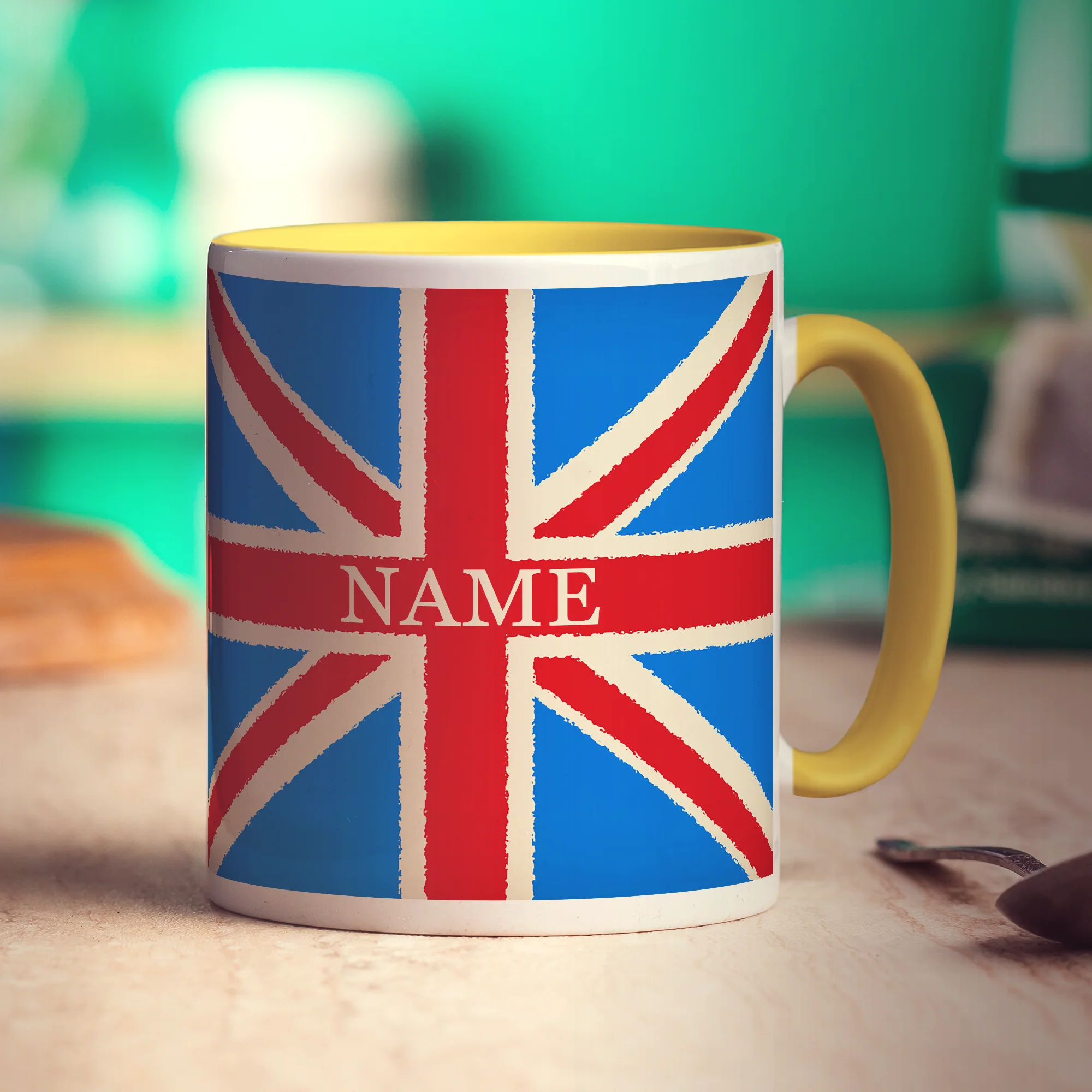 Personalised UK Mugs - Union Jack - Image 2