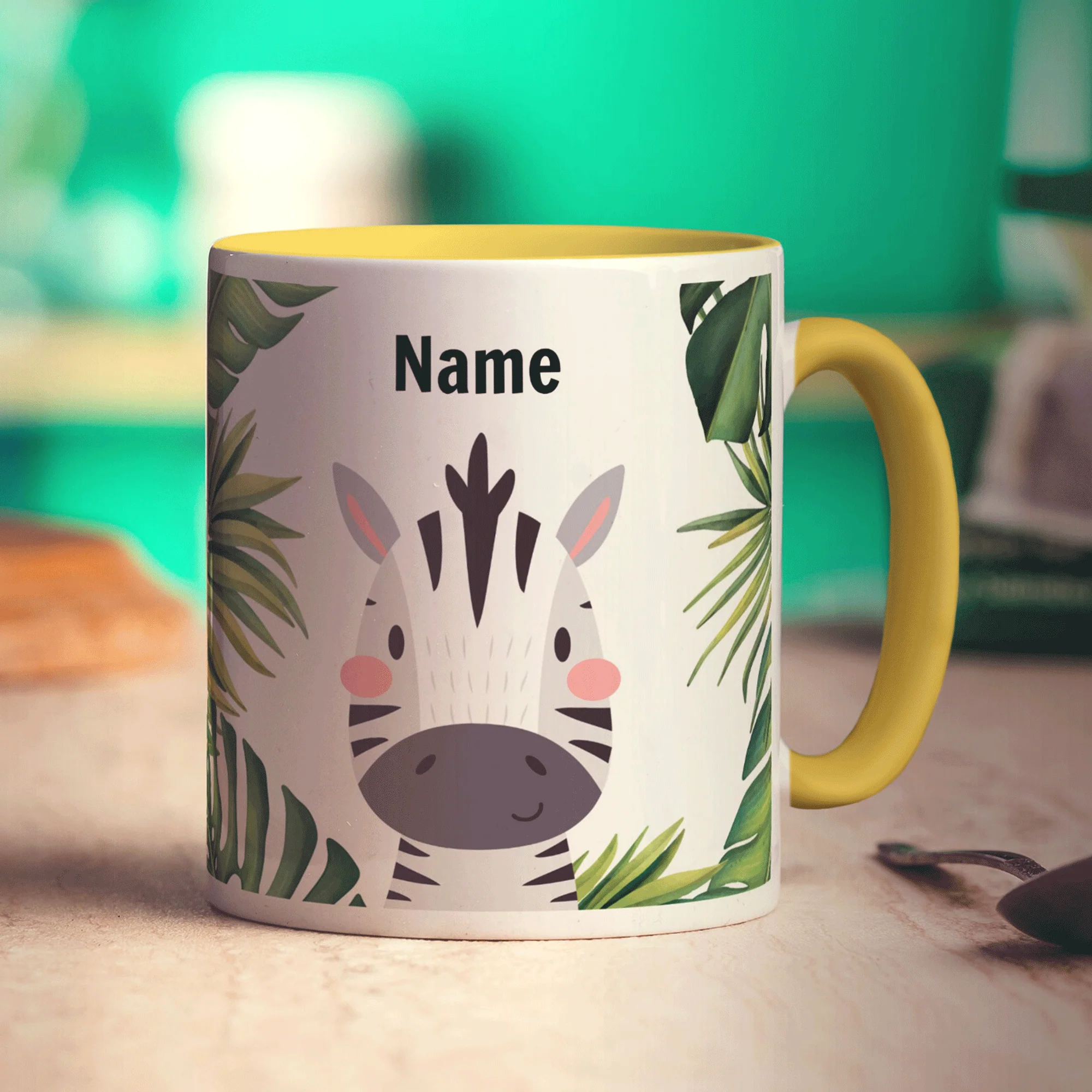 Personalised Zebra Mug - Image 7