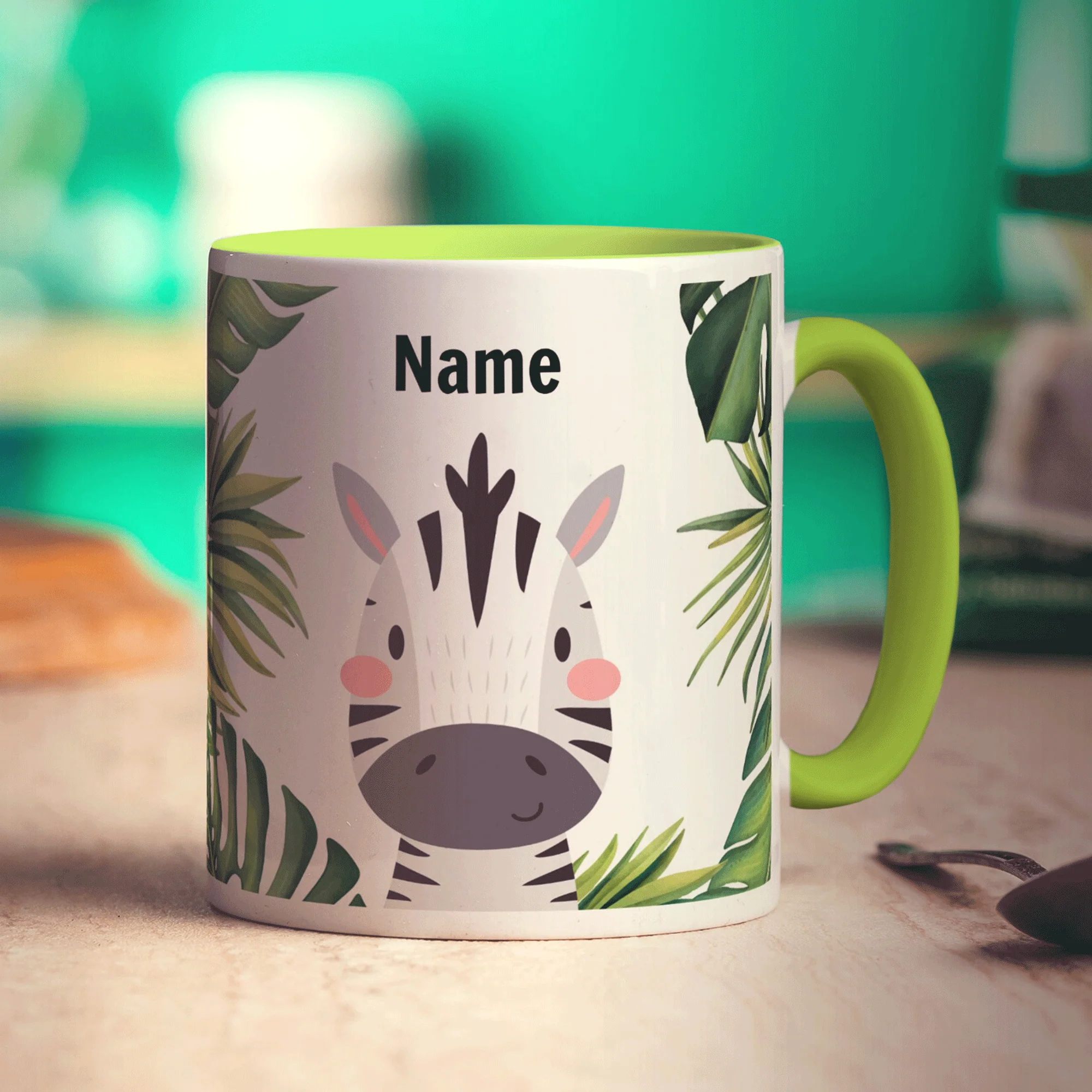 Personalised Zebra Mug - Image 9