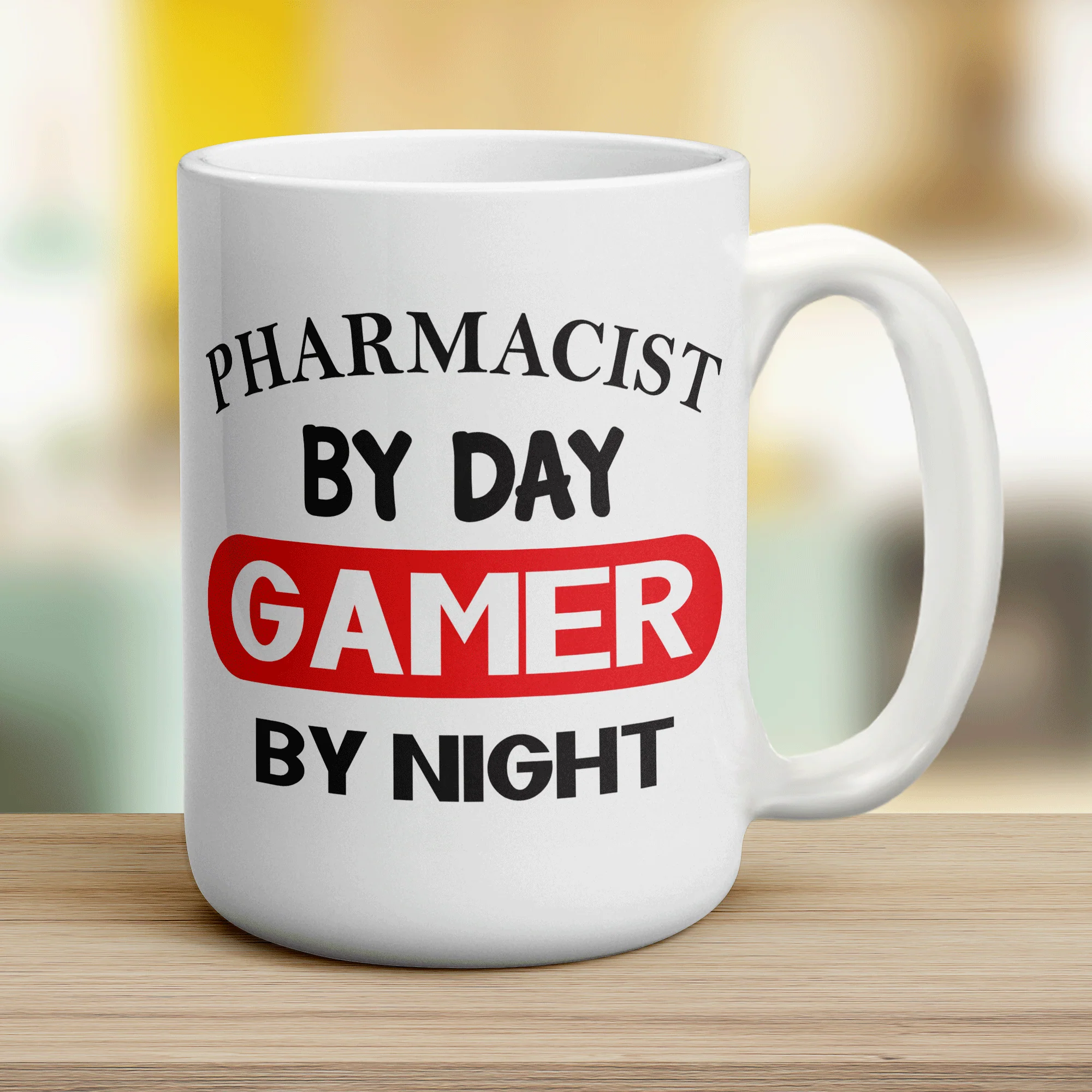 Pharmacists By Day Gamer By Night Mug - Image 12