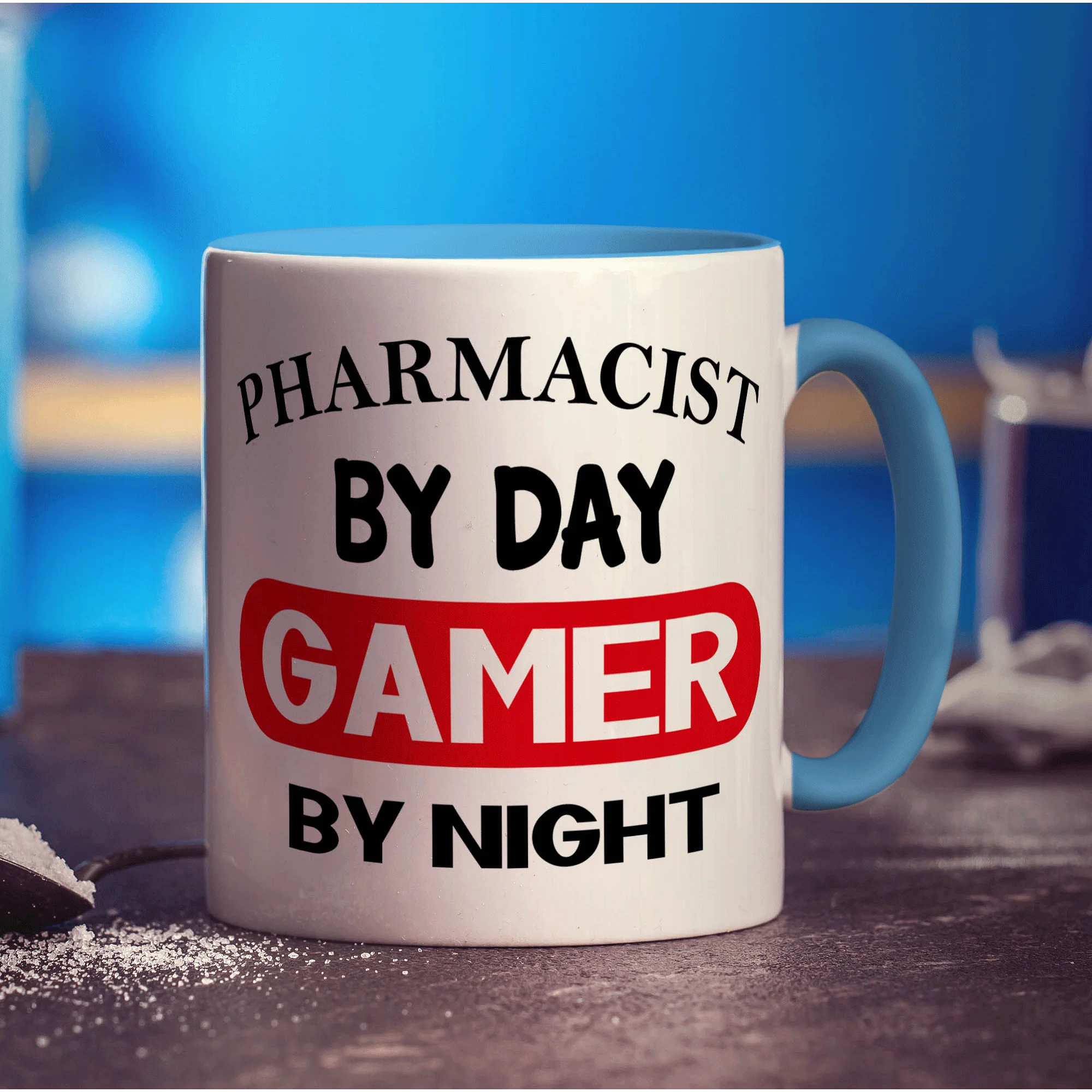 Pharmacists By Day Gamer By Night Mug - Image 8