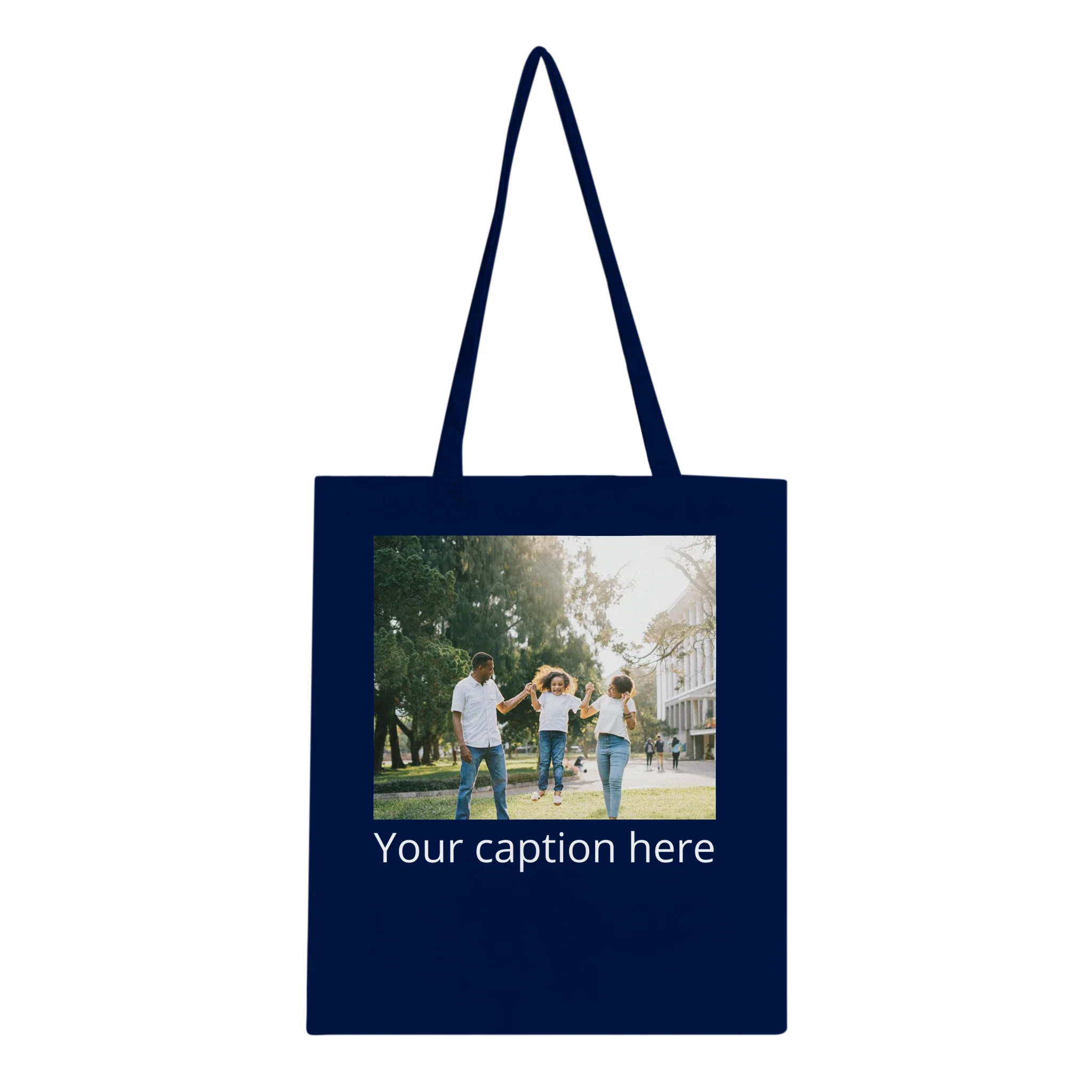 Photo & Caption Tote Bag - Image 4
