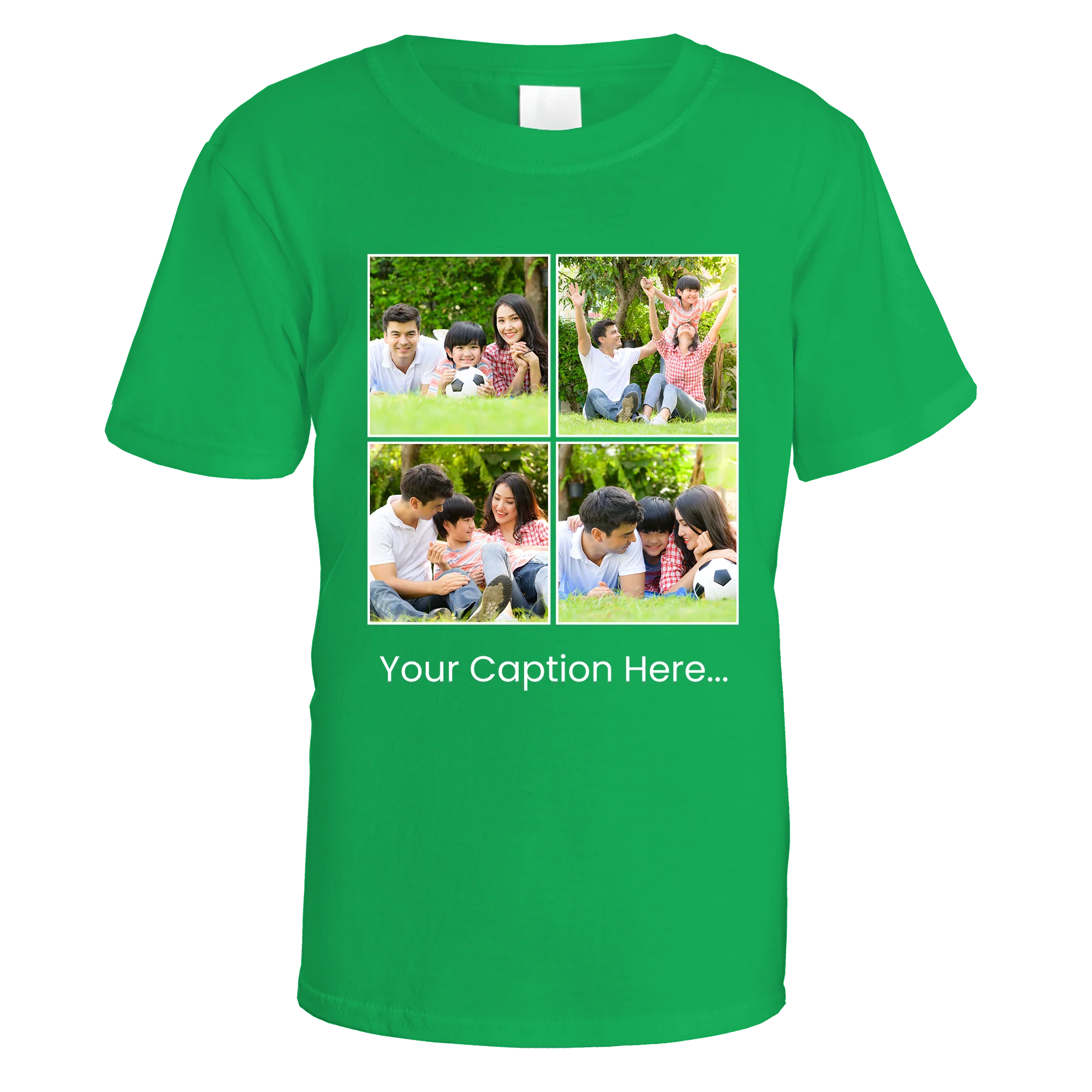Photo Grid and Caption T-Shirt - Image 4