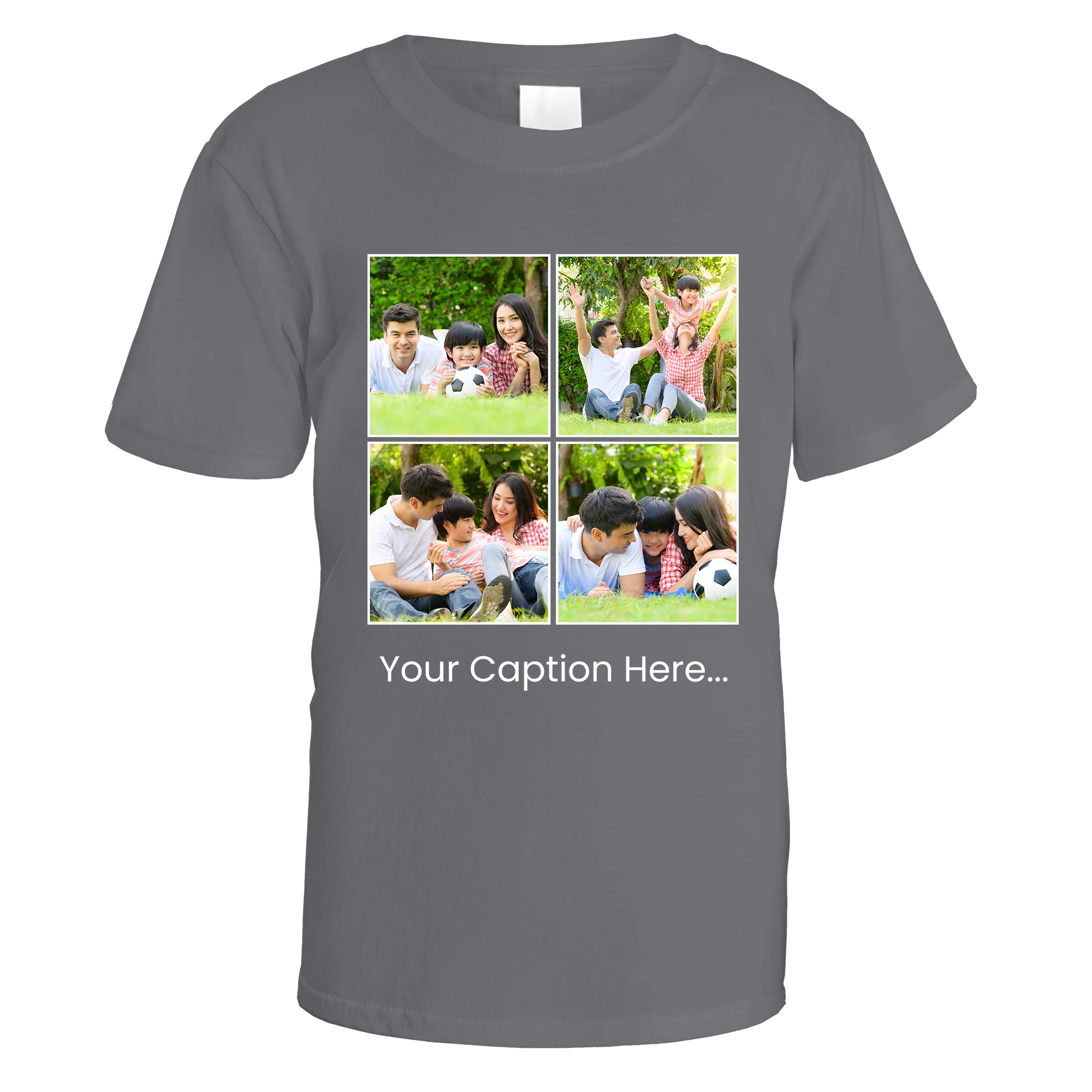 Photo Grid and Caption T-Shirt - Image 9