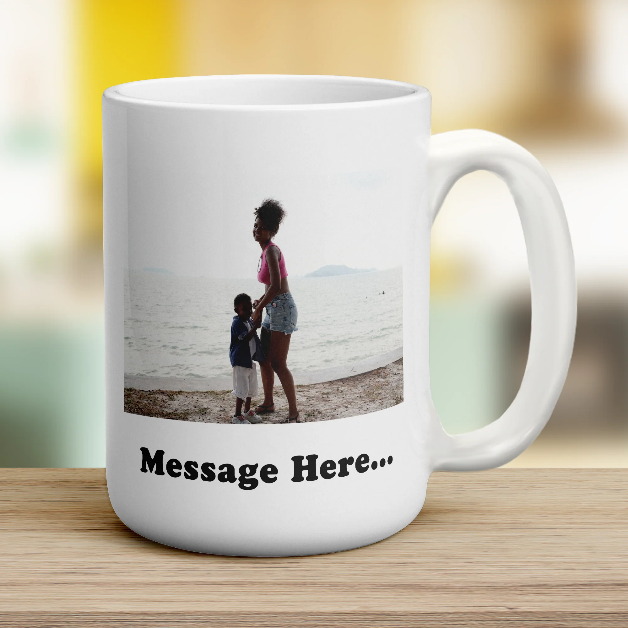 Photo Mug with Caption - Image 10