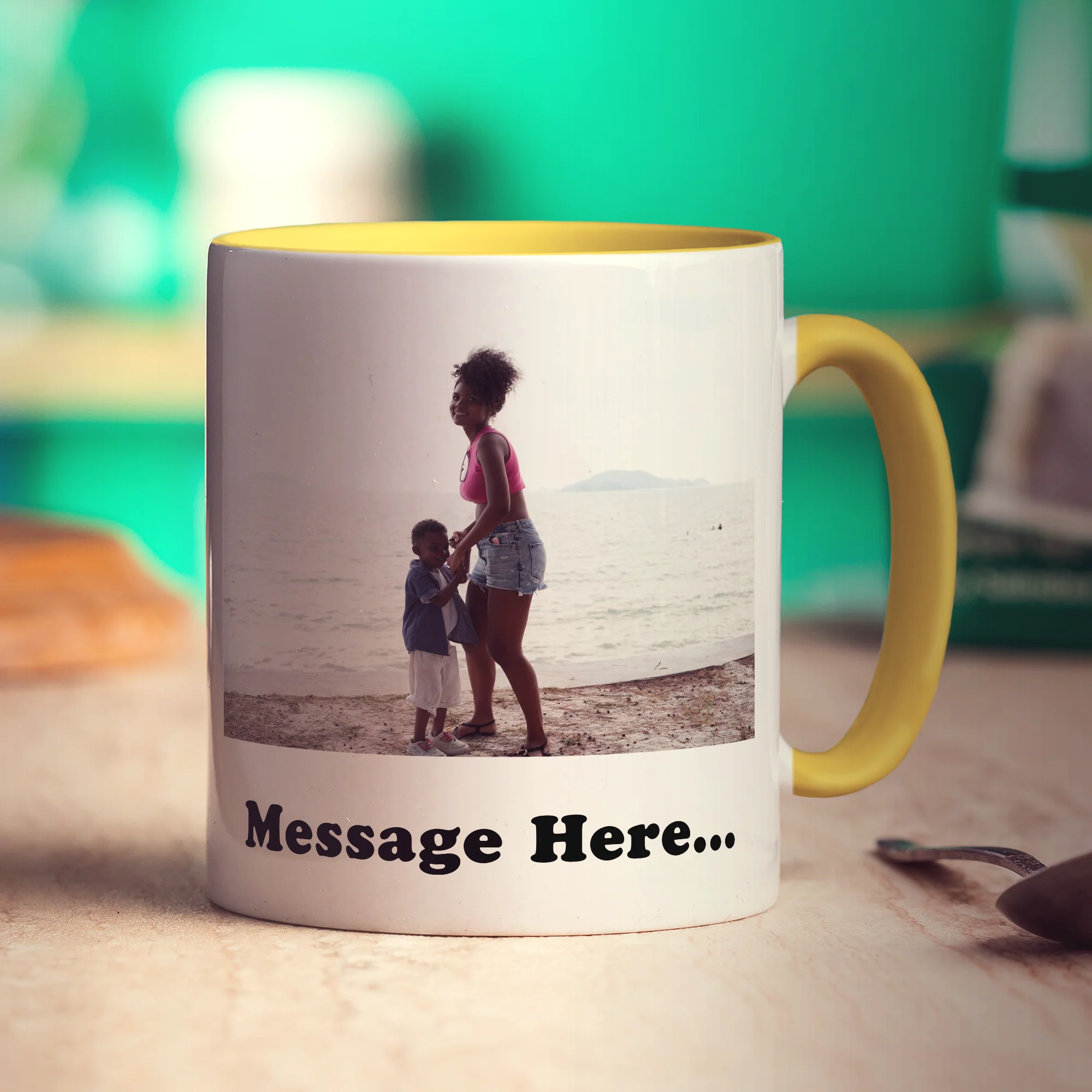 Photo Mug with Caption - Image 3