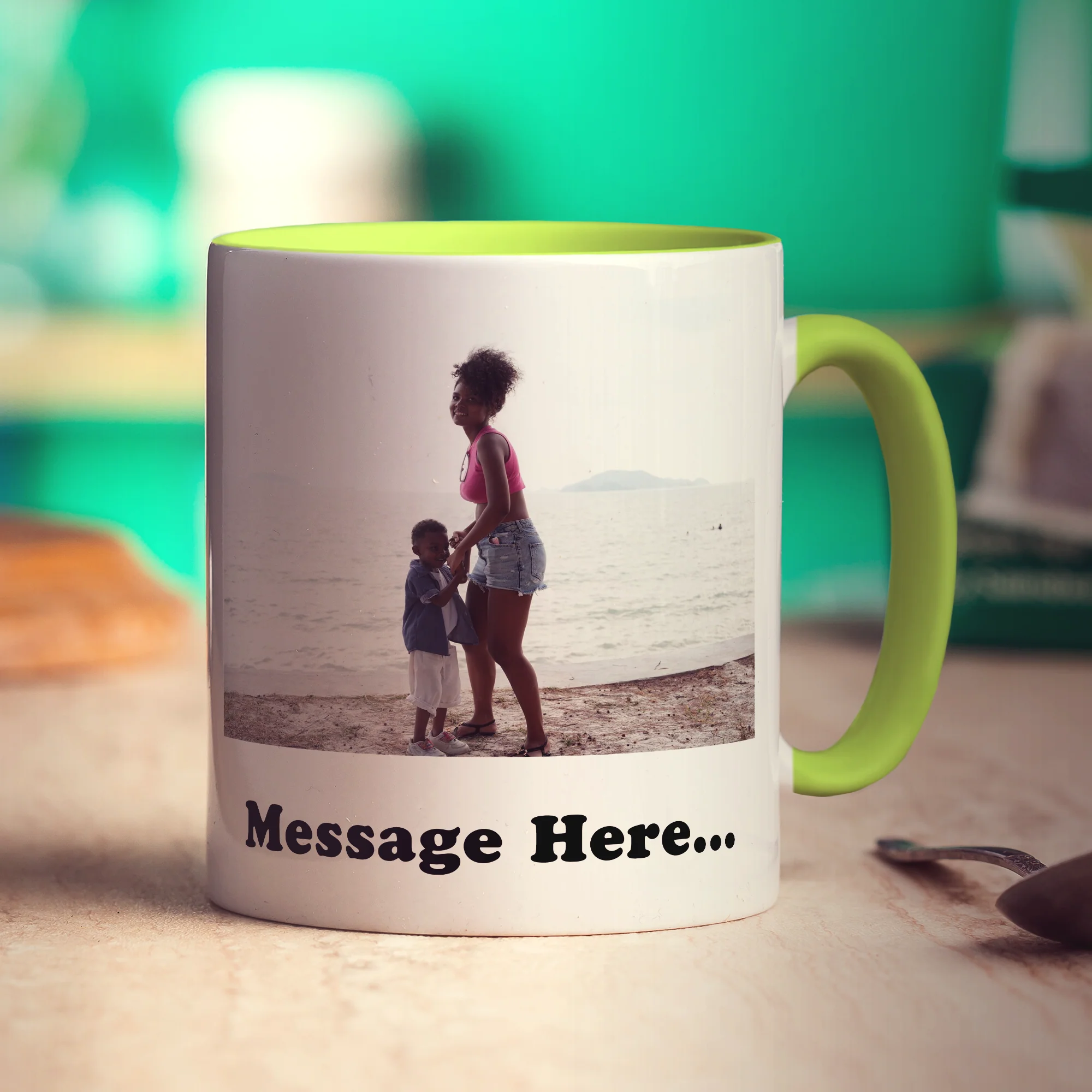 Photo Mug with Caption - Image 4