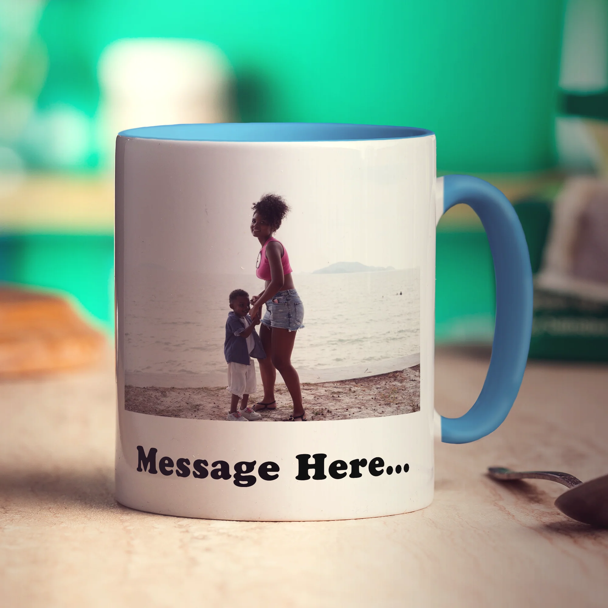 Photo Mug with Caption - Image 5