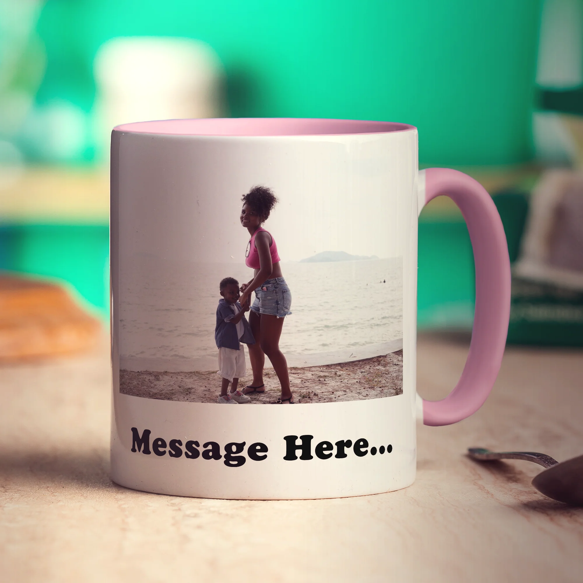Photo Mug with Caption - Image 6