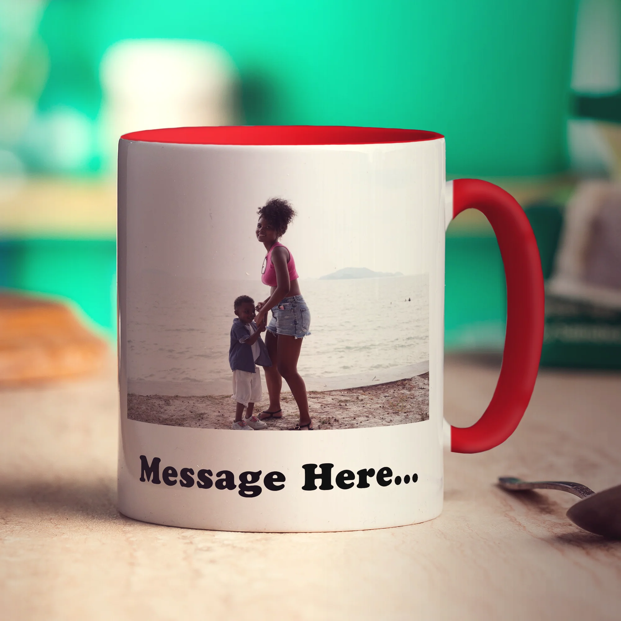 Photo Mug with Caption - Image 8