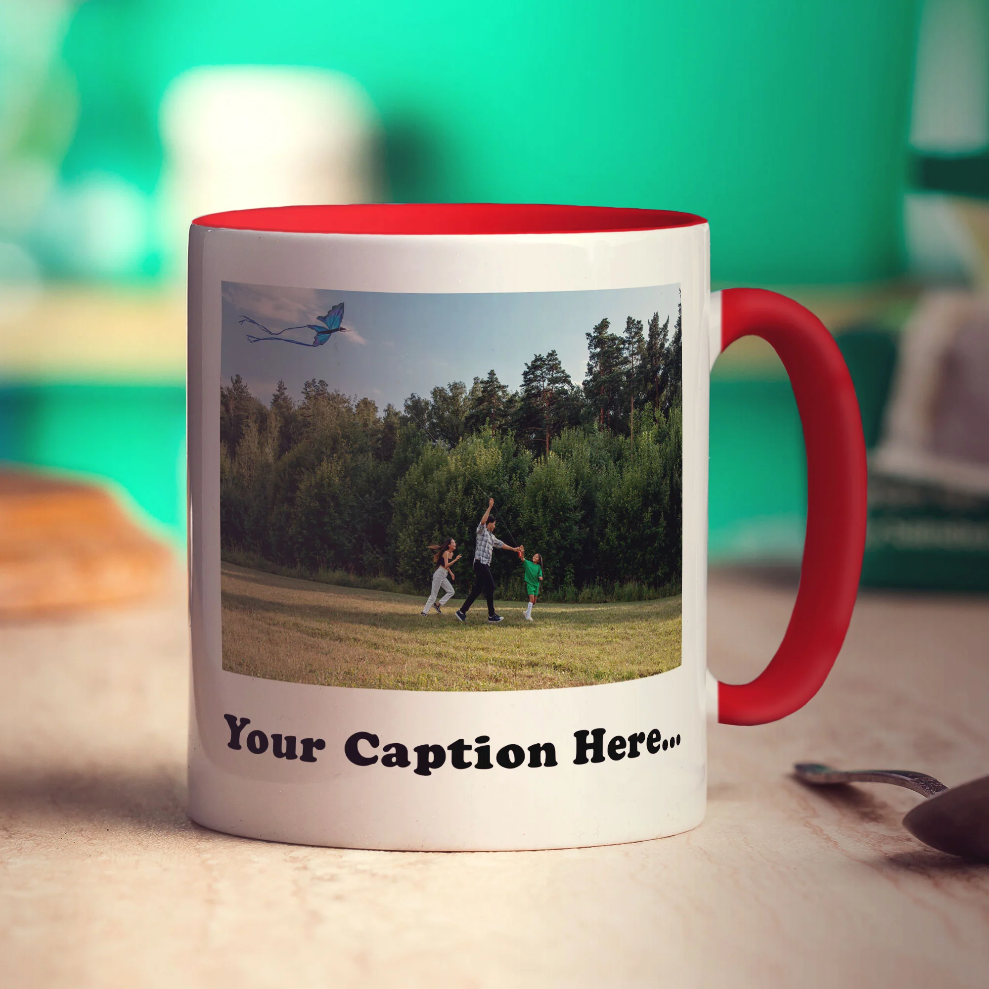 Photo Mug with Caption and Message - Image 10