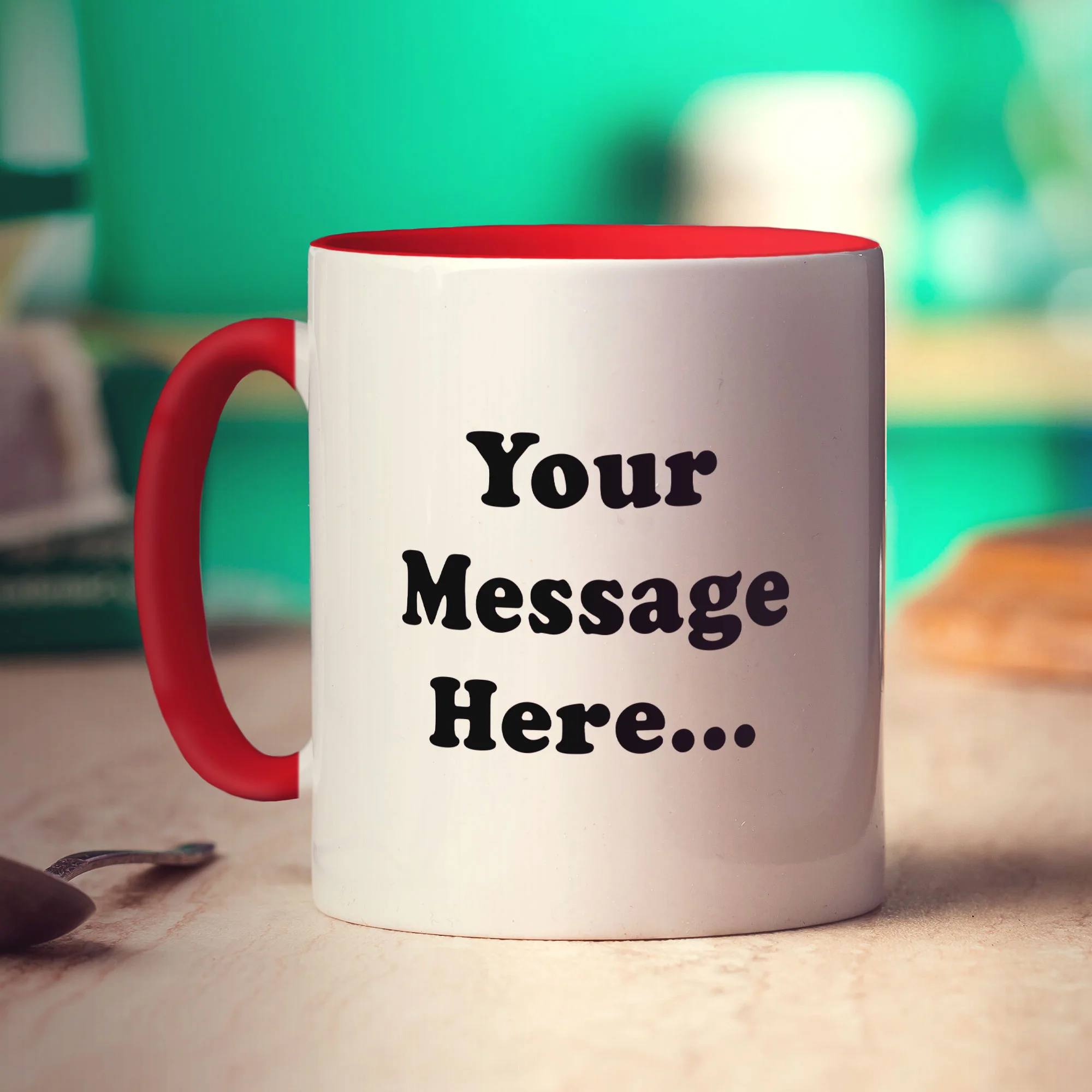 Photo Mug with Caption and Message - Image 11