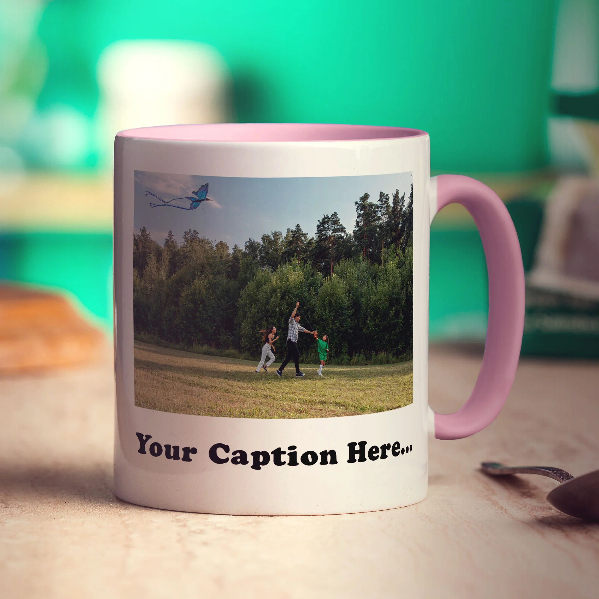 Photo Mug with Caption and Message - Image 12