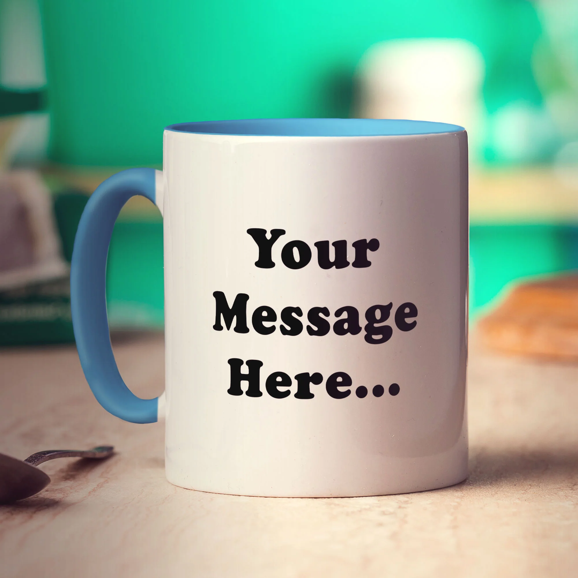 Photo Mug with Caption and Message - Image 5
