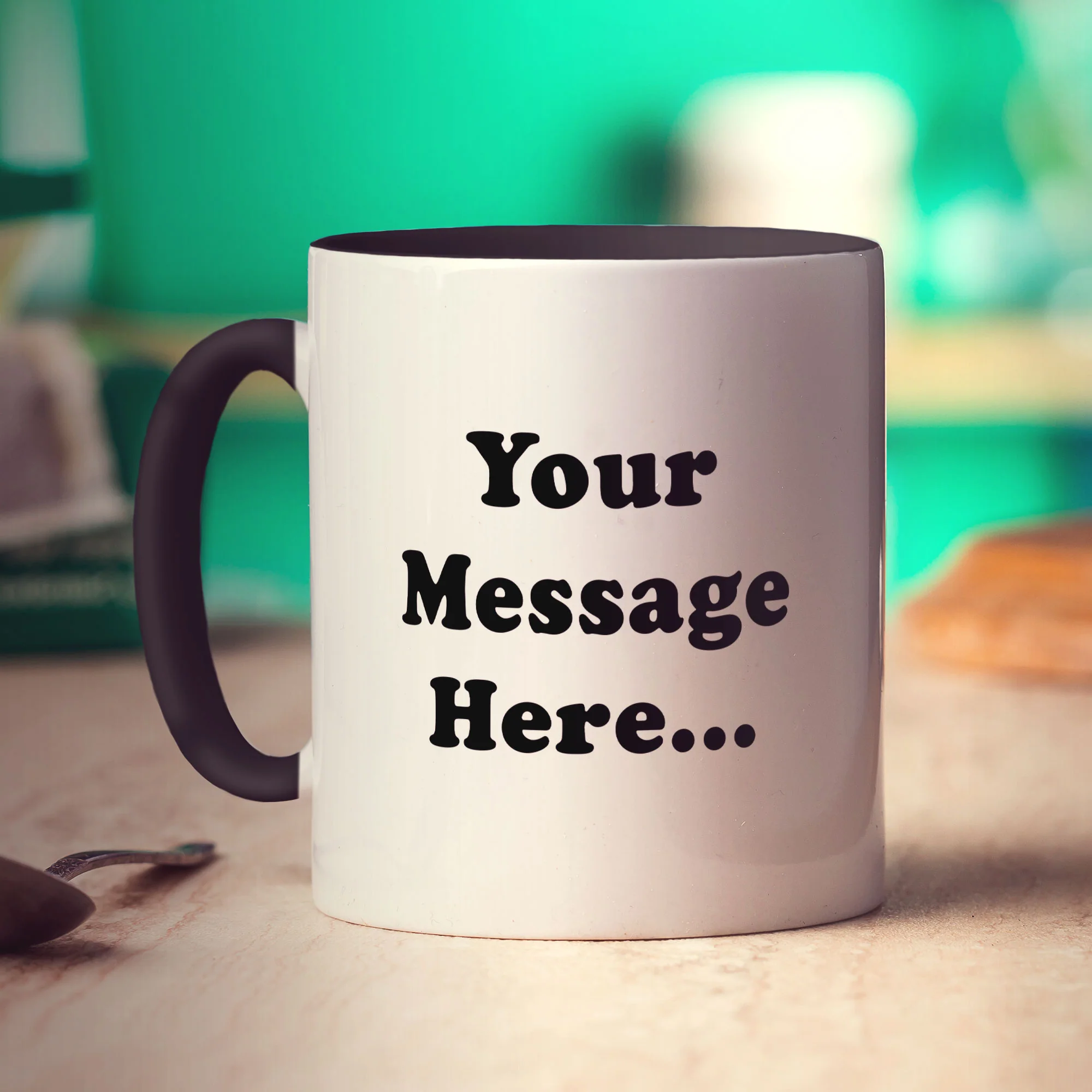 Photo Mug with Caption and Message - Image 8