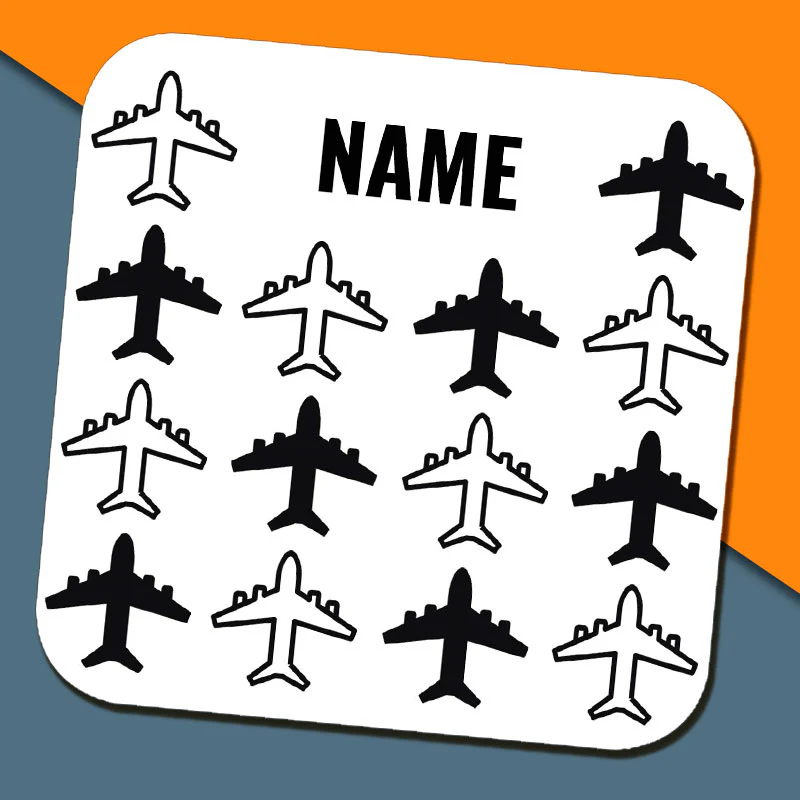 Planes Silhouette Personalised Mug - Image 8
